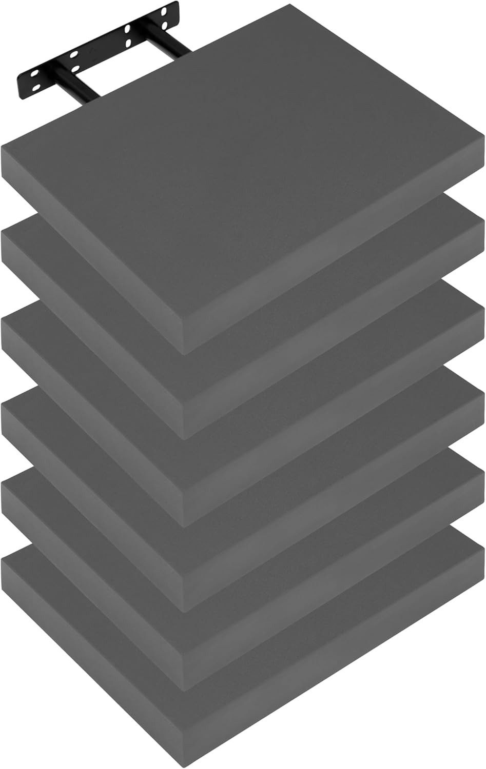 Woltu Wandregal, 6-tlg., 6er, Regal freischwebend, DIY mit unterschiedlich günstig online kaufen