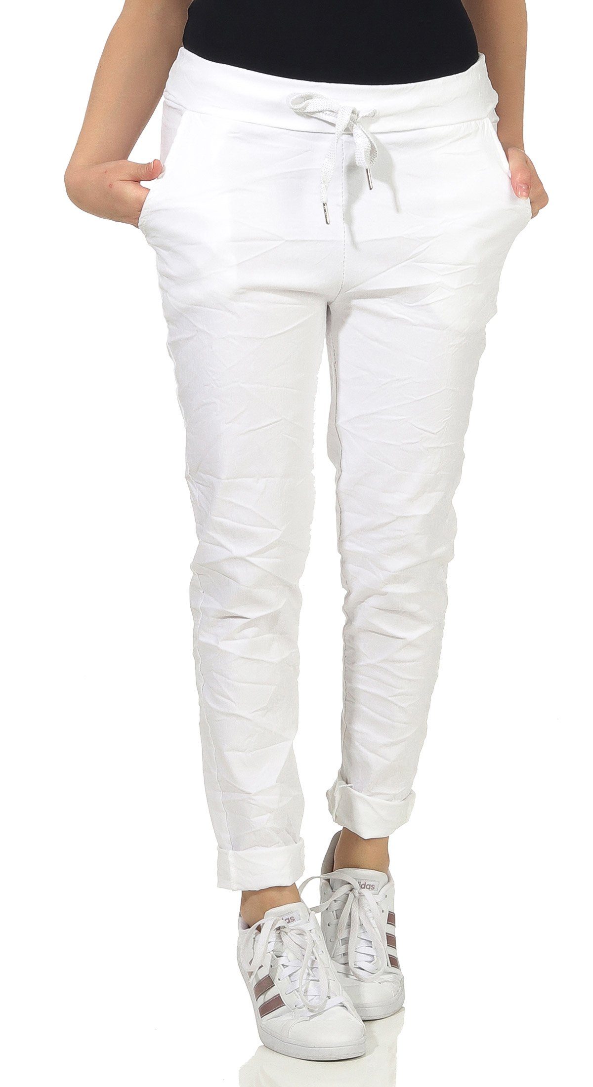CLEO STYLE Stoffhose Damen Jogginghose 88 günstig online kaufen