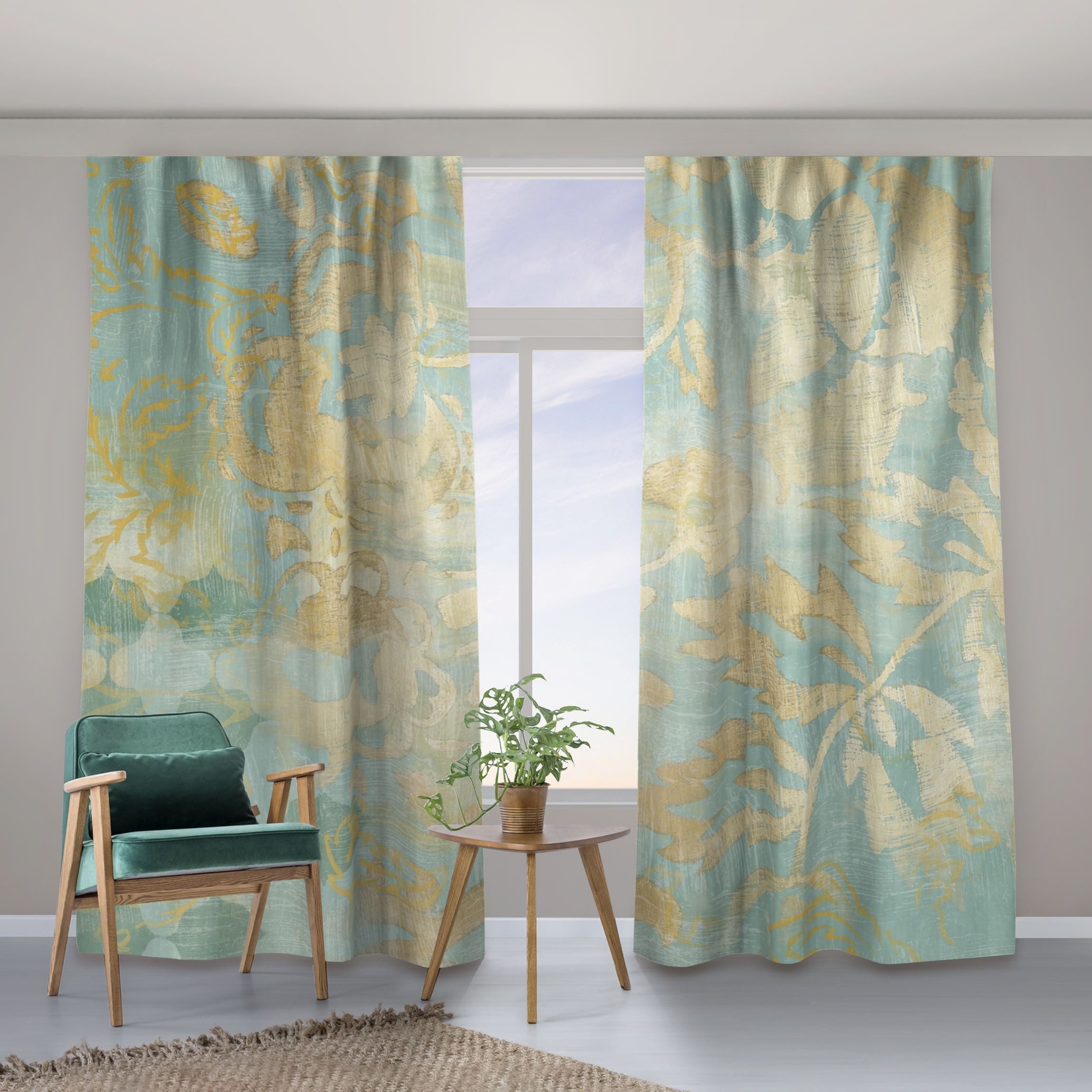Bilderdepot24 Vorhang Gardine Kunst Natur Marokkanisches günstig online kaufen