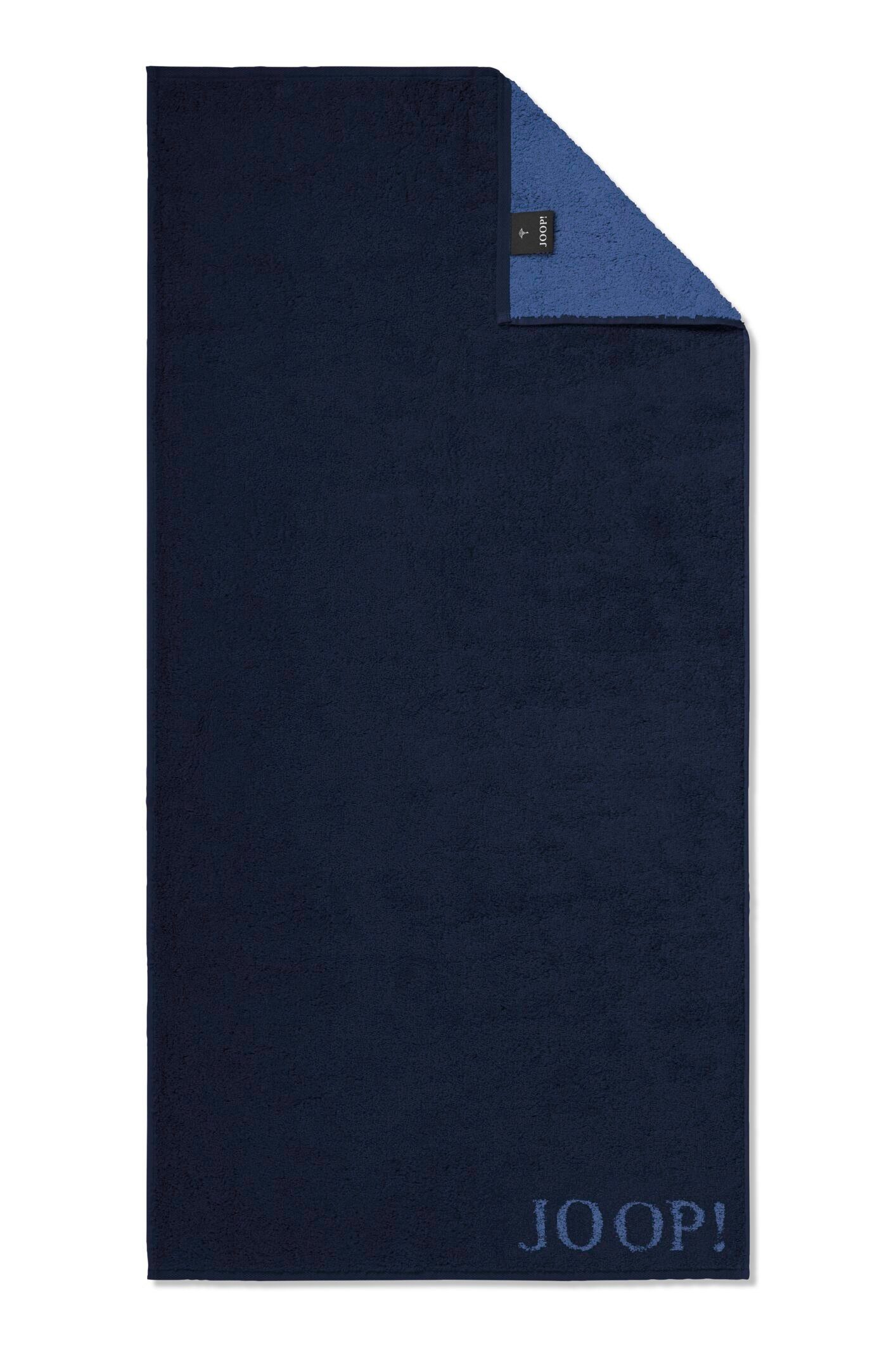 Joop! Handtücher JOOP! LIVING - CLASSIC DOUBLEFACE Handtuch-Set, Textil (2-St) Navy