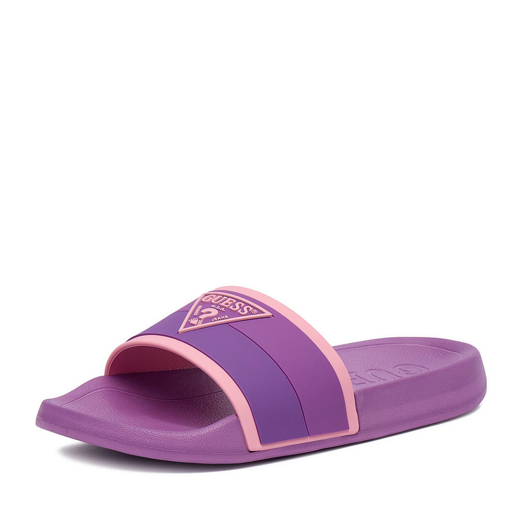 Guess Guess Flip-Flops für Mädchen, Lila Badepantolette