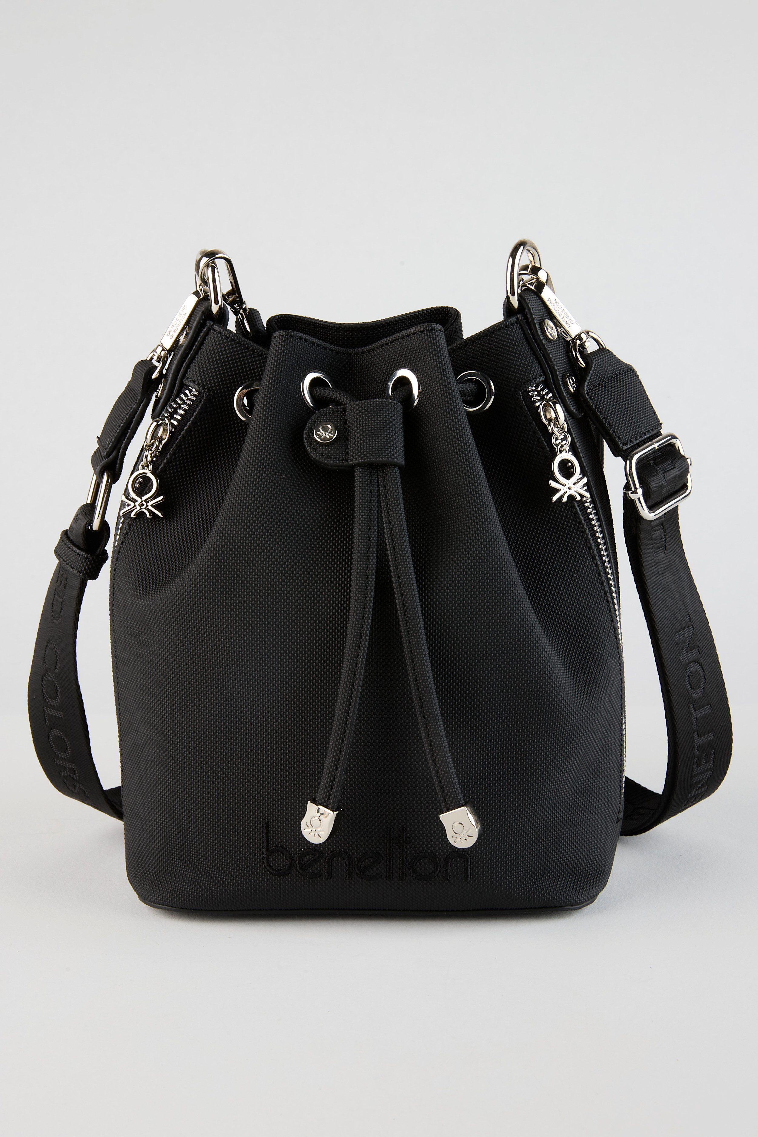 Beuteltasche Damen Schultertasche – Stilvolle Tasche für jeden Anlass – Uni schwarz