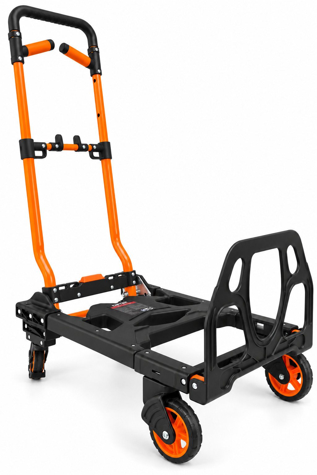 DeTec. Sackkarre 2 in 1 Handkarre klappbar 150 kg – Transportkarre & Plattformwagen, Tragkraft auf 2 Rädern 75 kg, Tragkraft auf 4 Rädern 150 kg
