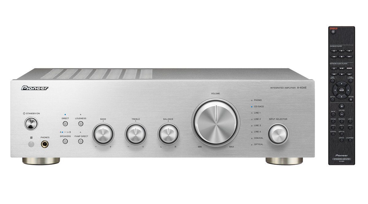 Pioneer A-40AE-S silber Audioverstärker