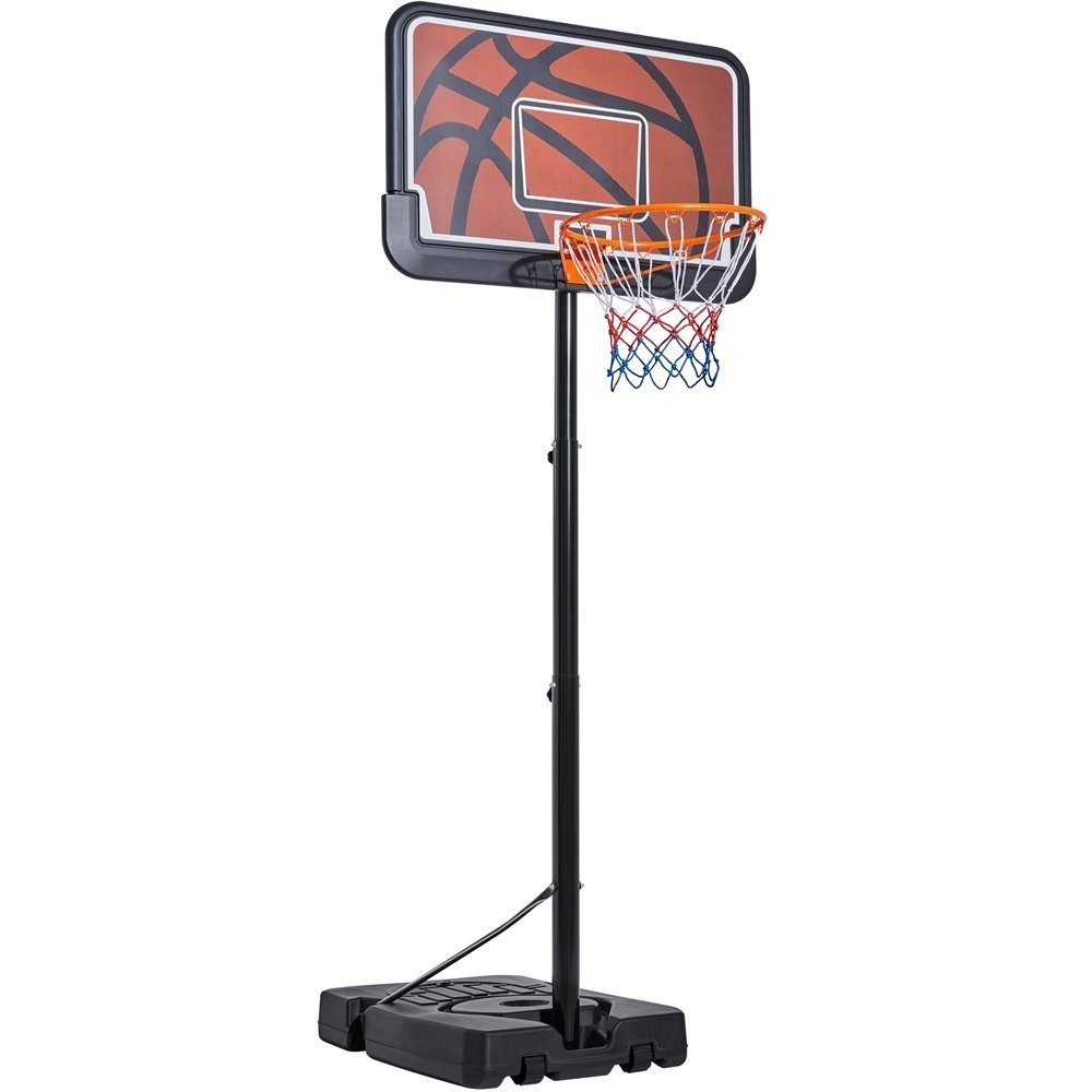 Yaheetech Basketballkorb, Korbhöhe 2,3 - 3 m, Mobile Basketballanlage für Indoor oder Outdoor