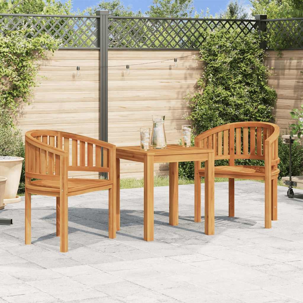 furnicato Gartenstuhl Eleganter aus Naturholz 68 x 52 x 86 cm (1 St)
