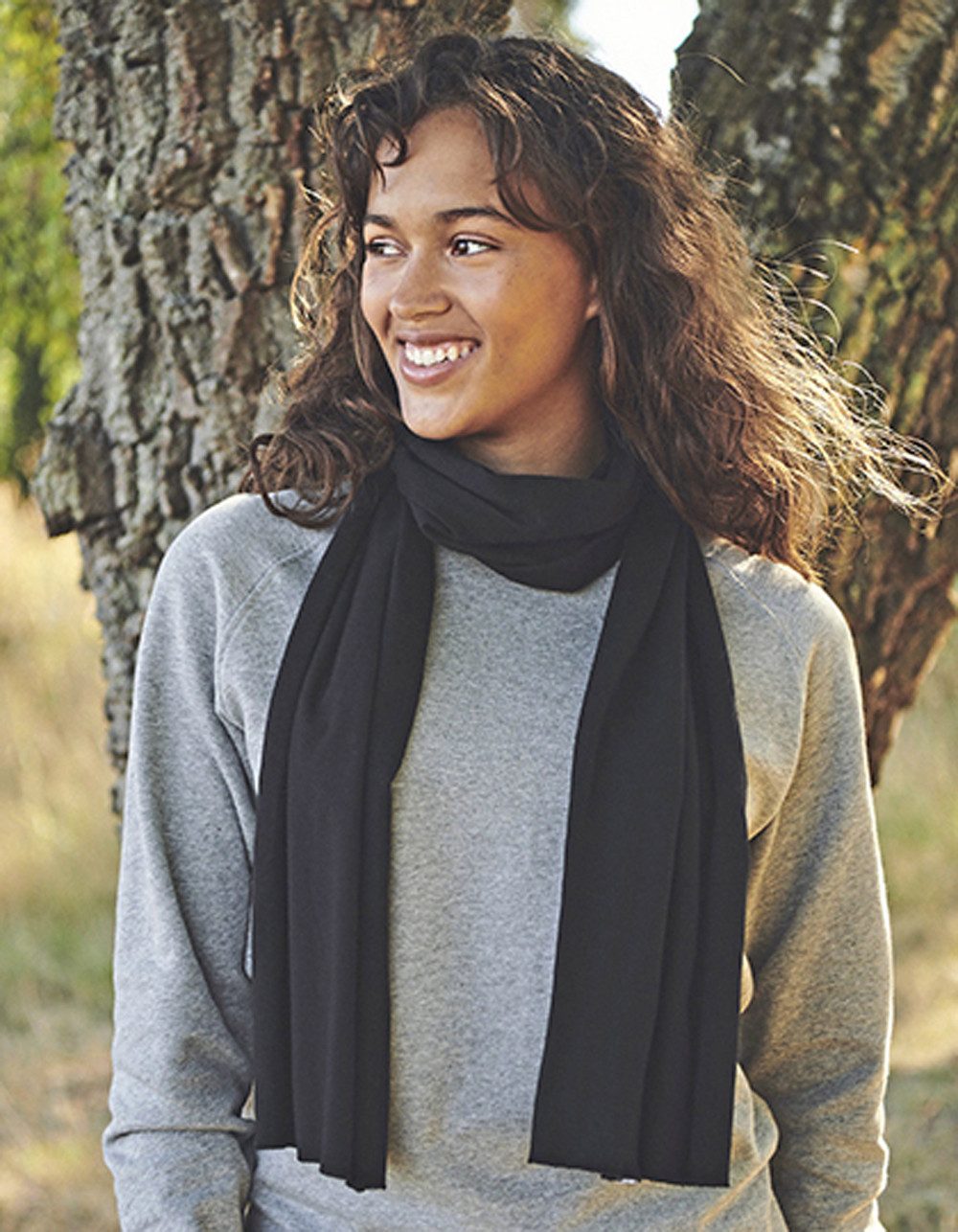 Neutral Modeschal Mittelschwerer Scarf aus Bio günstig online kaufen