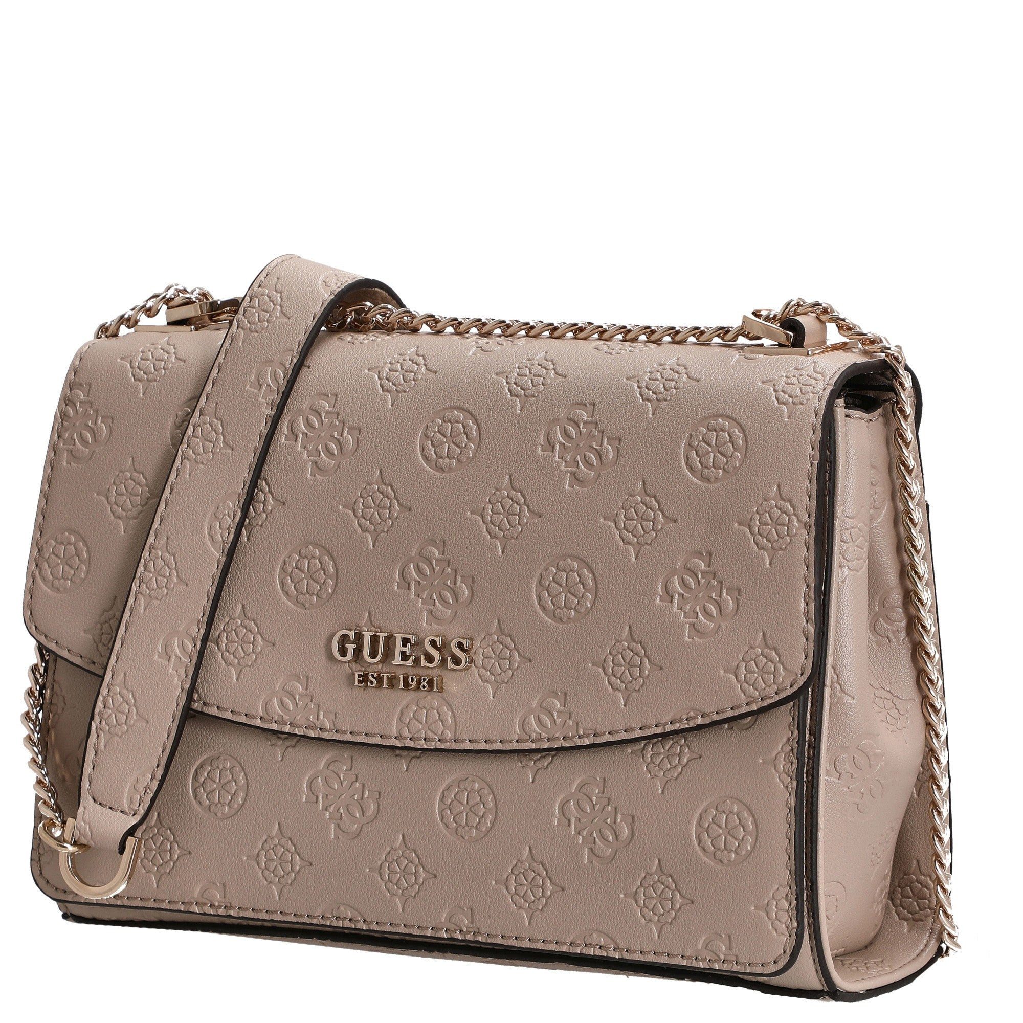 Guess Umhängetasche Phoebe XBody Flap - Umhängetasche 24 cm (simply taupe l günstig online kaufen