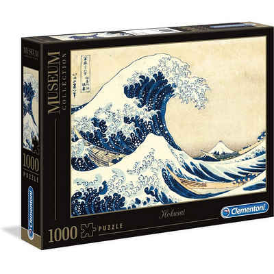 Clementoni® Puzzle »Clementoni - Hokusai: The Great Wave, 1000 Teile«, 1000 Puzzleteile