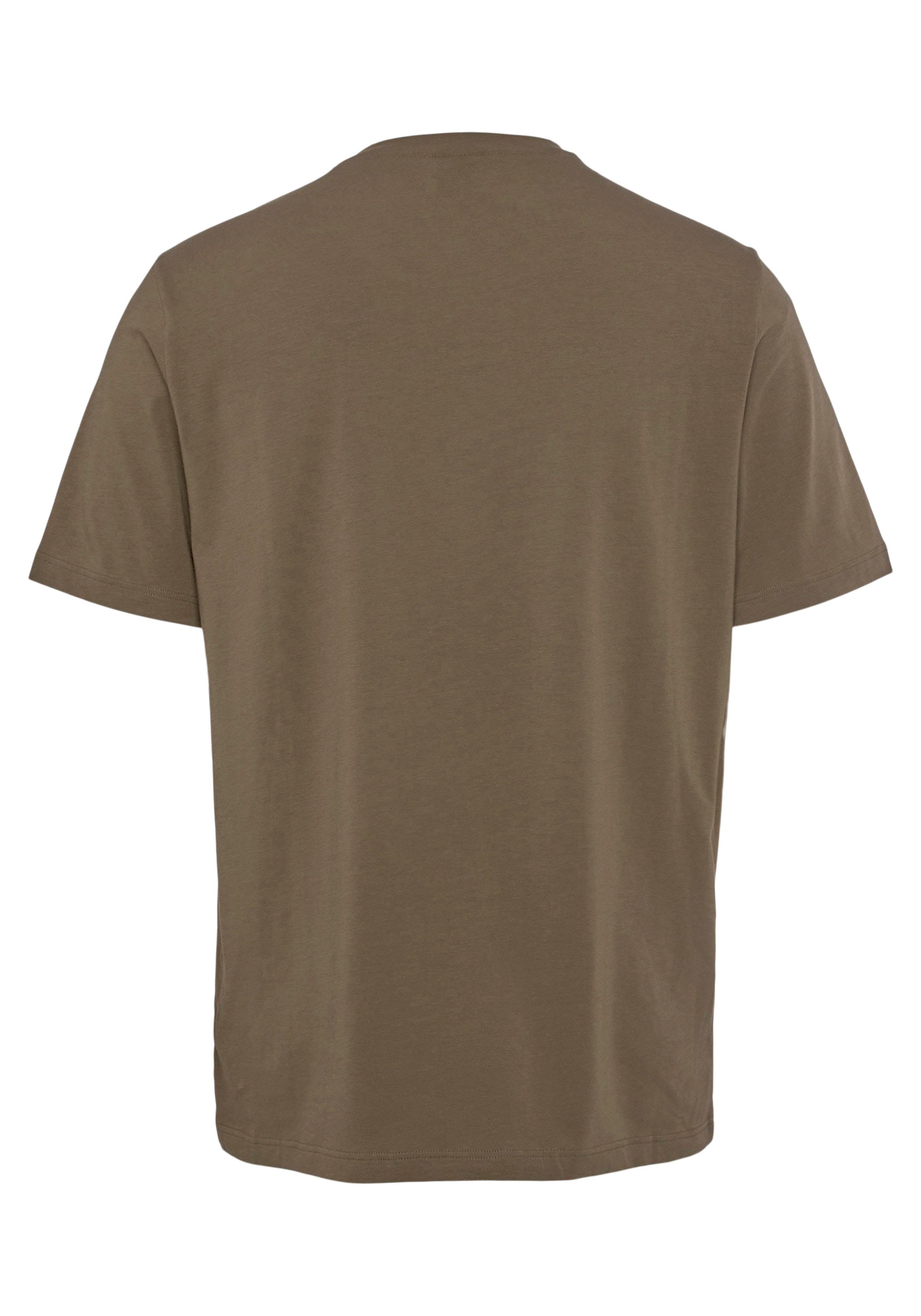 der Open-Green T-Shirt Mit R BOSS auf Mix&Match Brust Stickerei T-Shirt BOSS