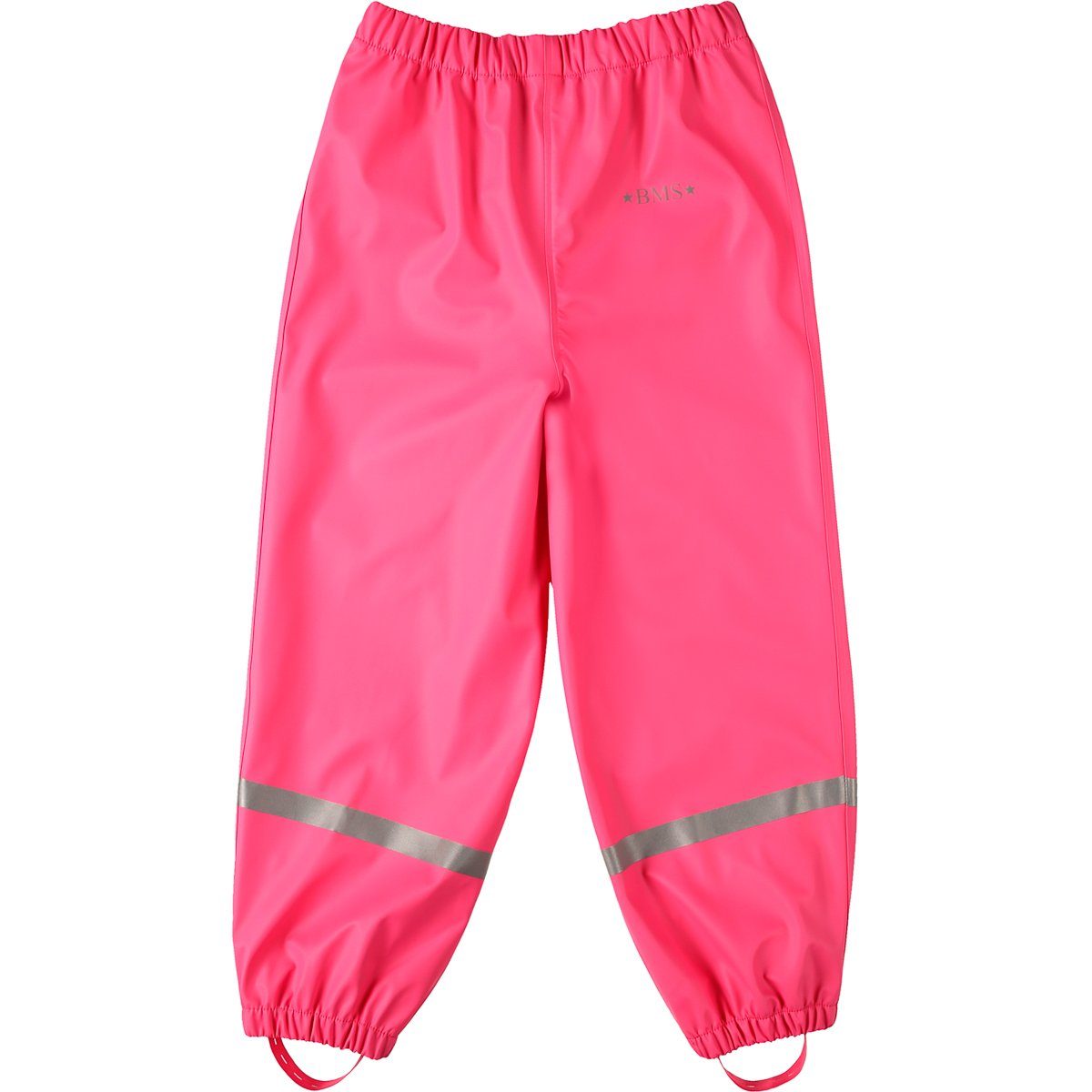 BMS Regen- und Matschhose den Waldkindergarten BMS 100% für wasserdicht pink für Regenbundhose ideal Kinder nachhaltig