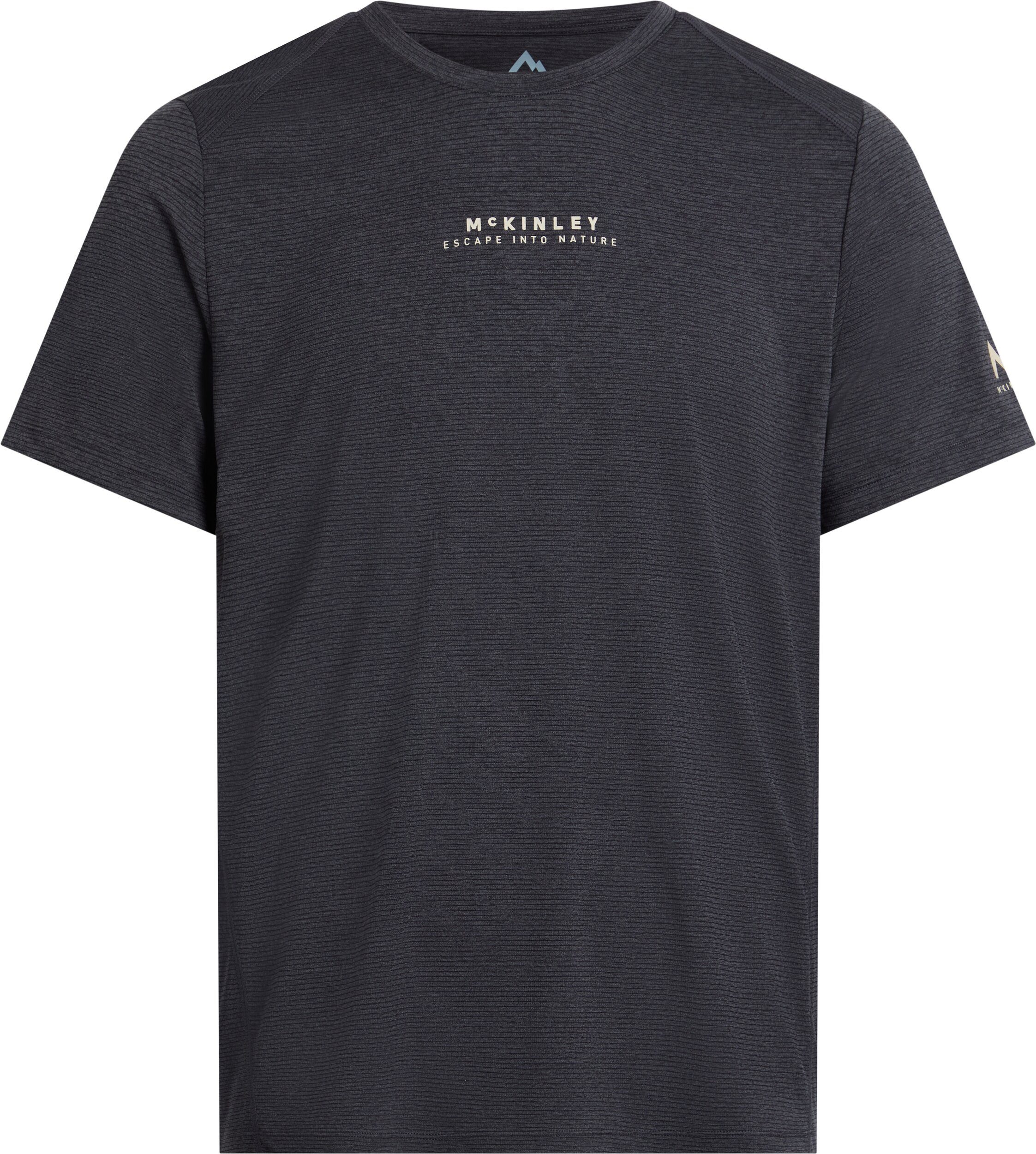 McKINLEY Funktionsshirt He.-T-Shirt Lele IV M MELANGE/BLACK NIGHT