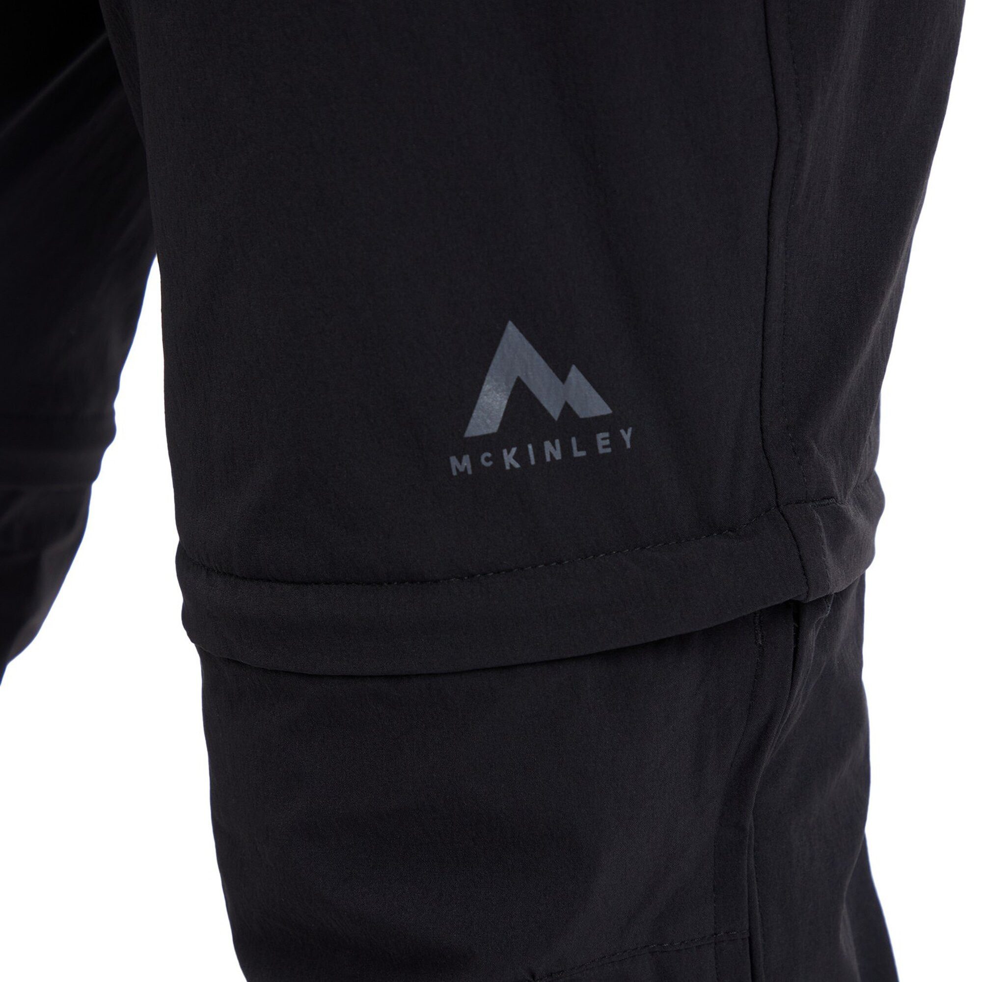McKINLEY Outdoorhose He.-Abzipphose Malloy II M LNG BLACK NIGHT
