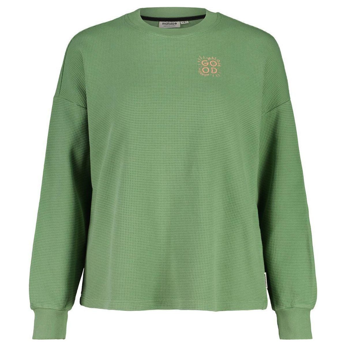 Maloja Longsleeve HirschbergM. Modernes Longsleeve aus Bio-Baumwolle in Waffel-Optik