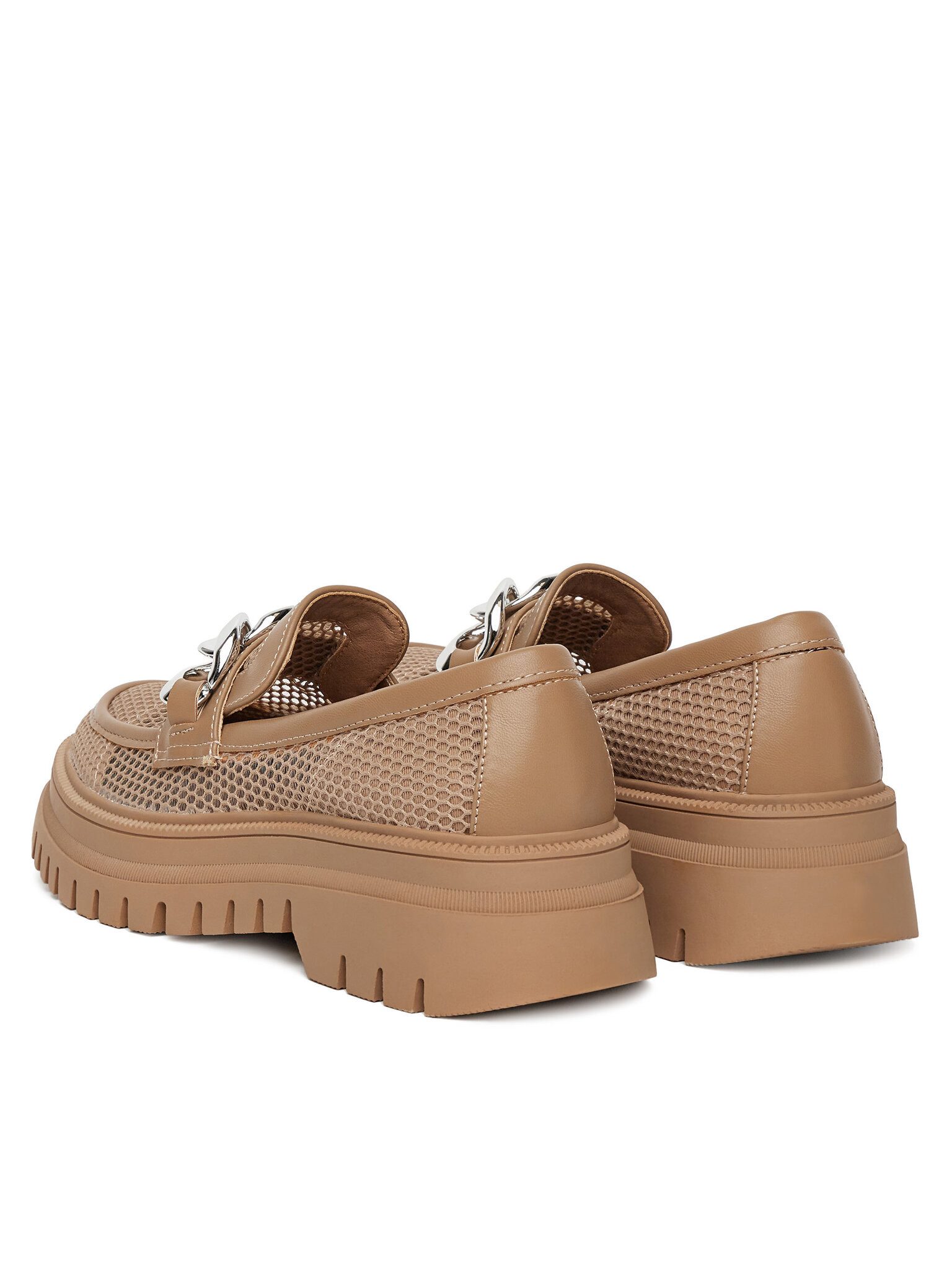 DeeZee Deezee Damen-Loafers Braun 60062D-2 Mokassin