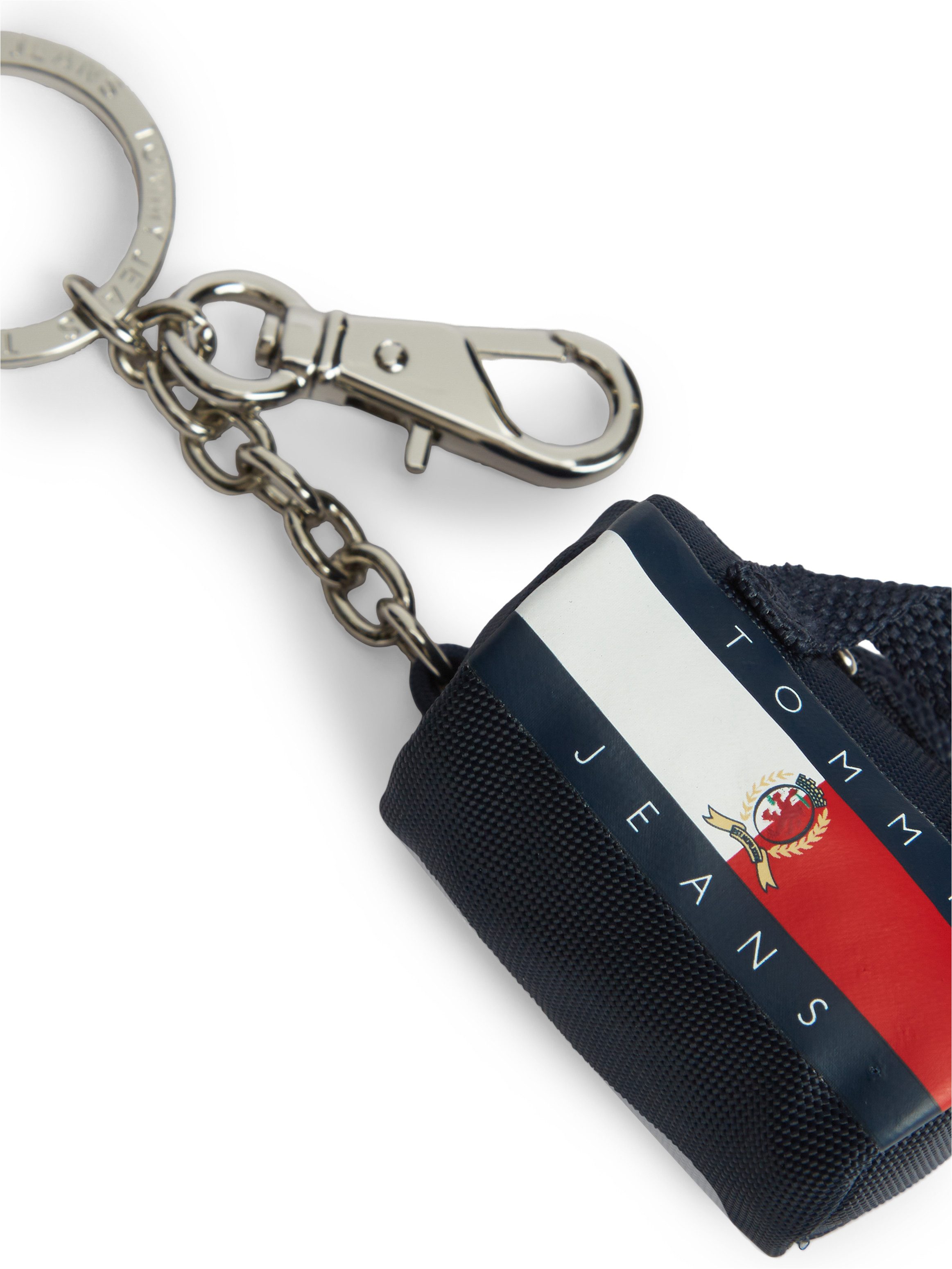 Tommy Jeans Taschenanhänger TJW ARCHIVE MICRO DUFFLE CHARM Damen Schlüsselanhänger, Bag Charm mit großer Logoflag