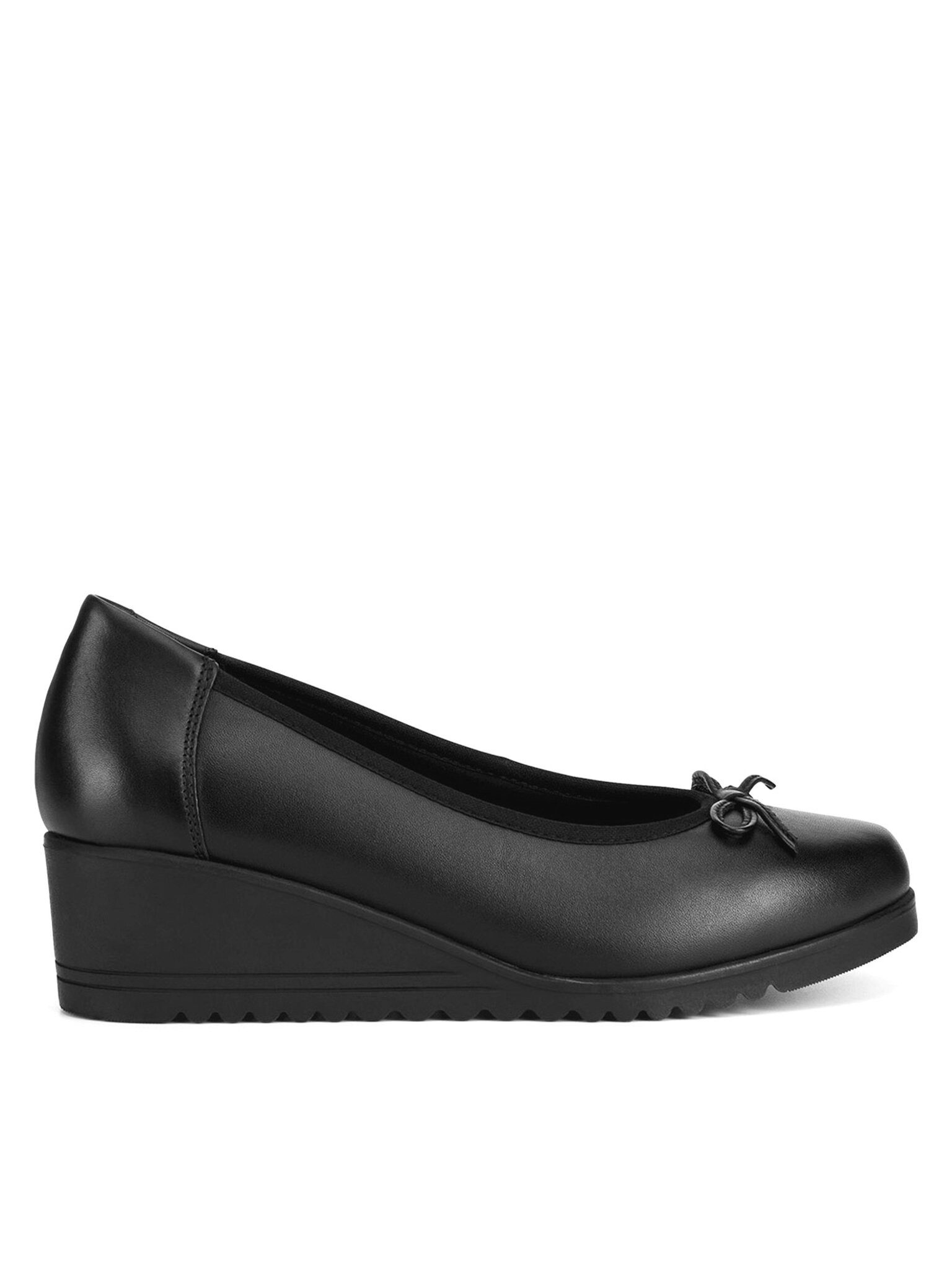 Go Soft Halbschuhe Damen EST-MARGARET-01 Schwarz Schnürschuh