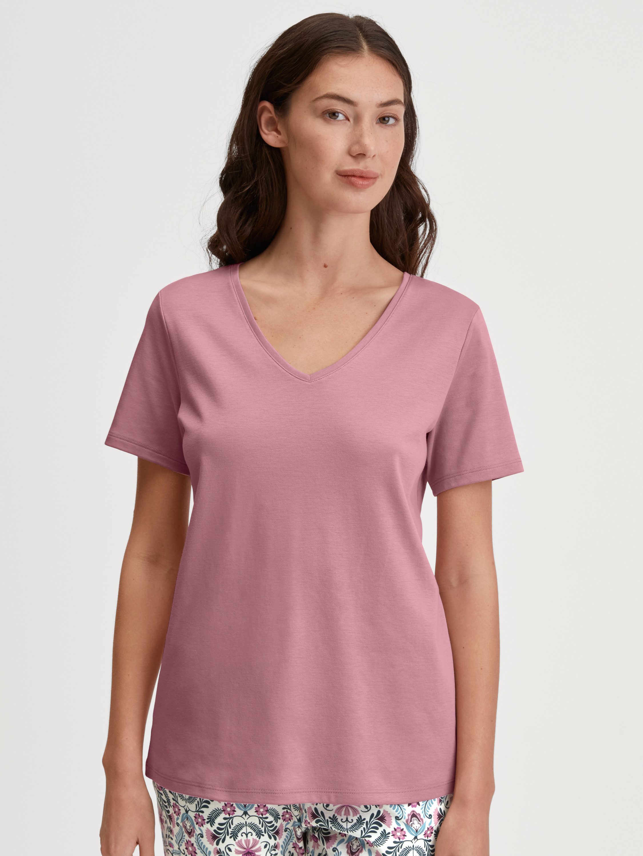 CALIDA Kurzarmshirt Favourites Botanic Damen (1-tlg) günstig online kaufen