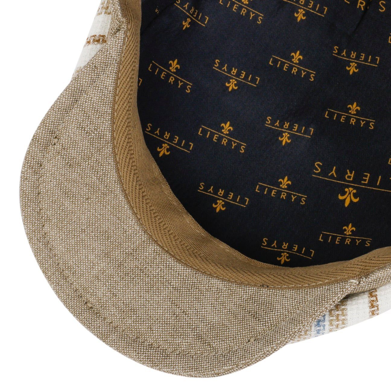 Lierys Flat Cap (1-St) Schirmmütze mit Schirm, Made in Italy