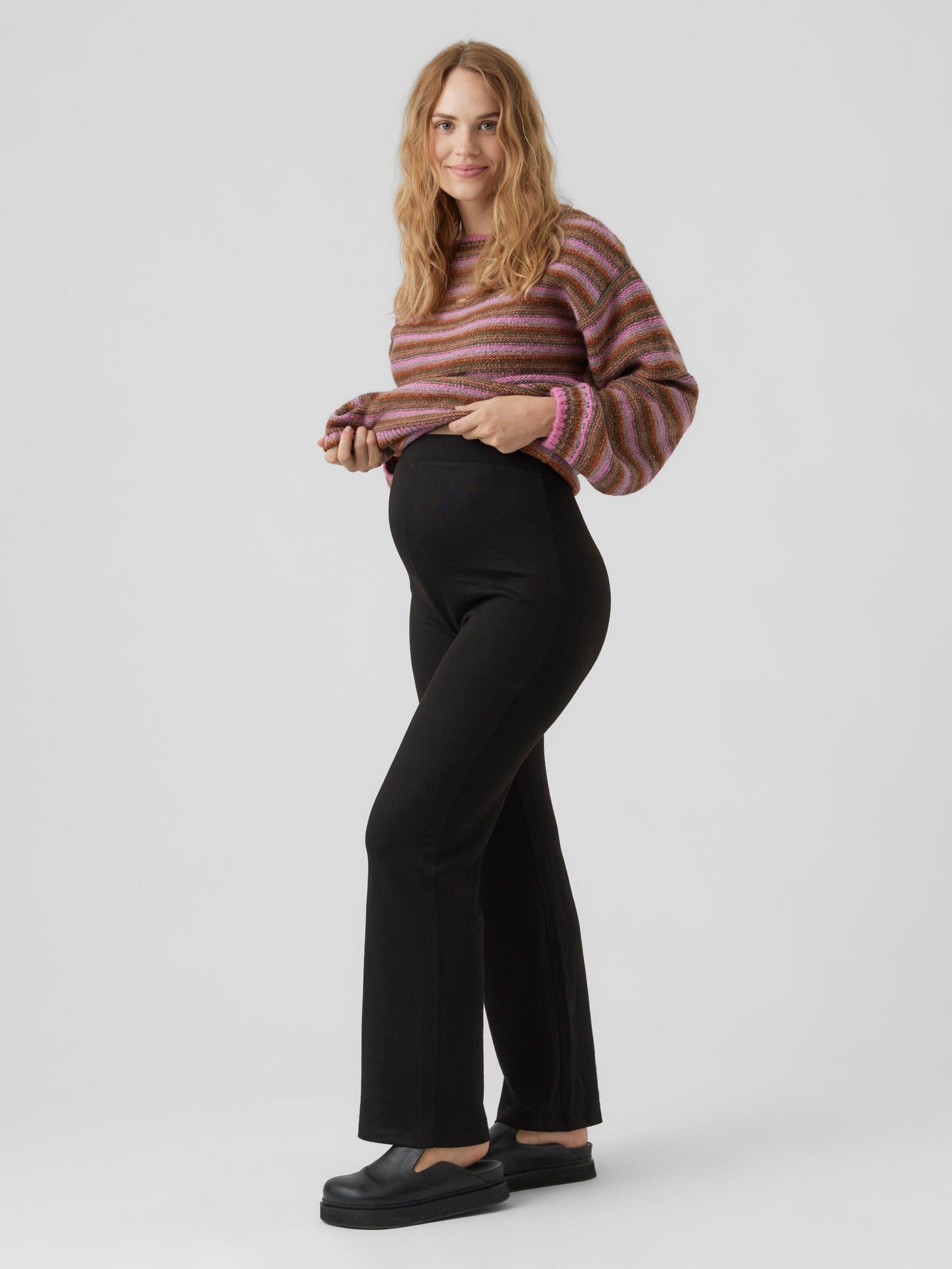 Vero Moda Maternity Stoffhose (1-tlg) Plain/ohne Details