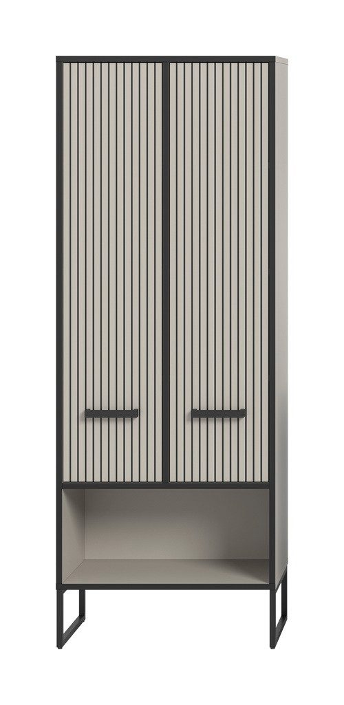 xonox.home Hochschrank Hochschrank breit Bagno, Kaschmir (1-St) Badmöbel, Badkombination