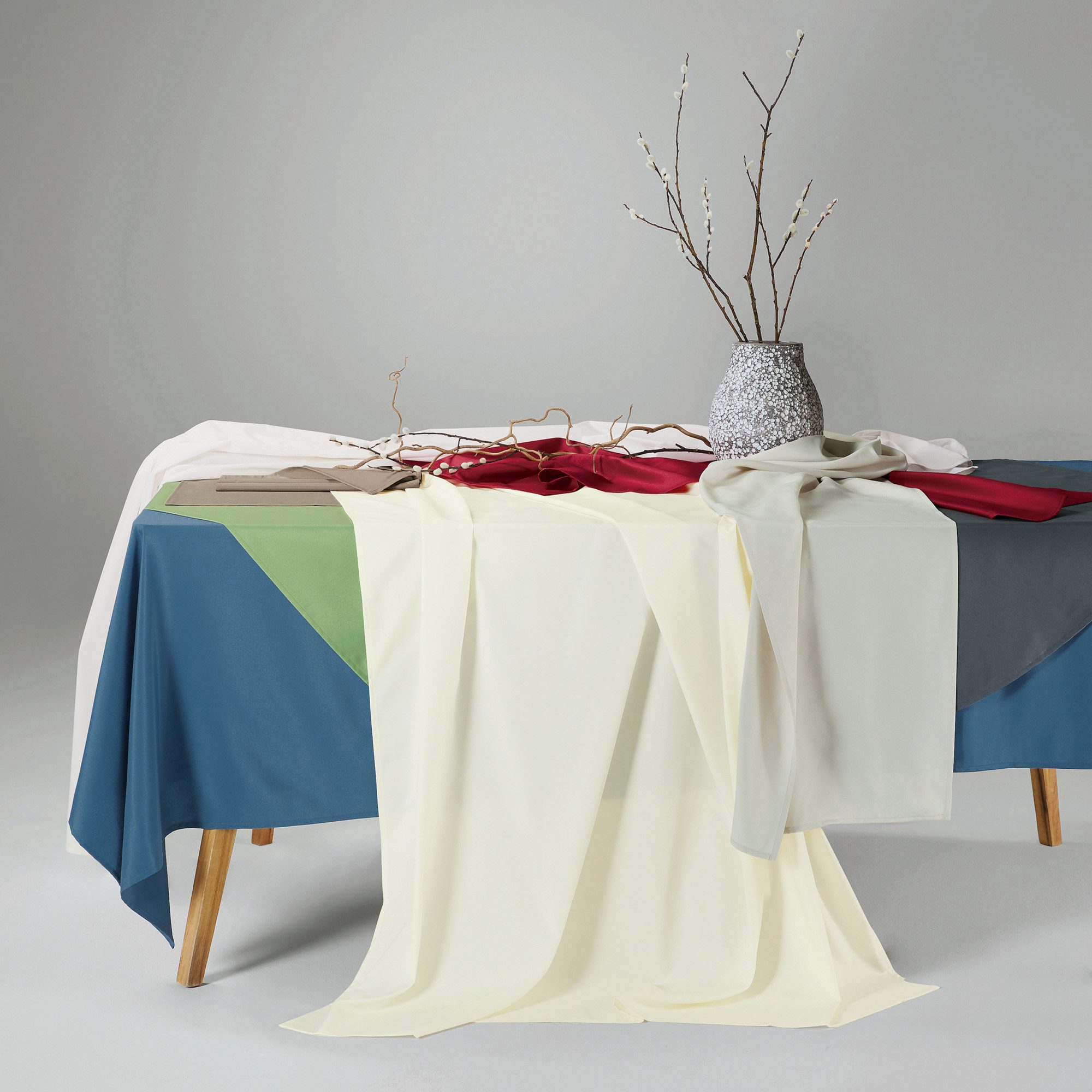 REDBEST Tischdecke Tischläufer "New Orleans", abwaschbar Uni günstig online kaufen