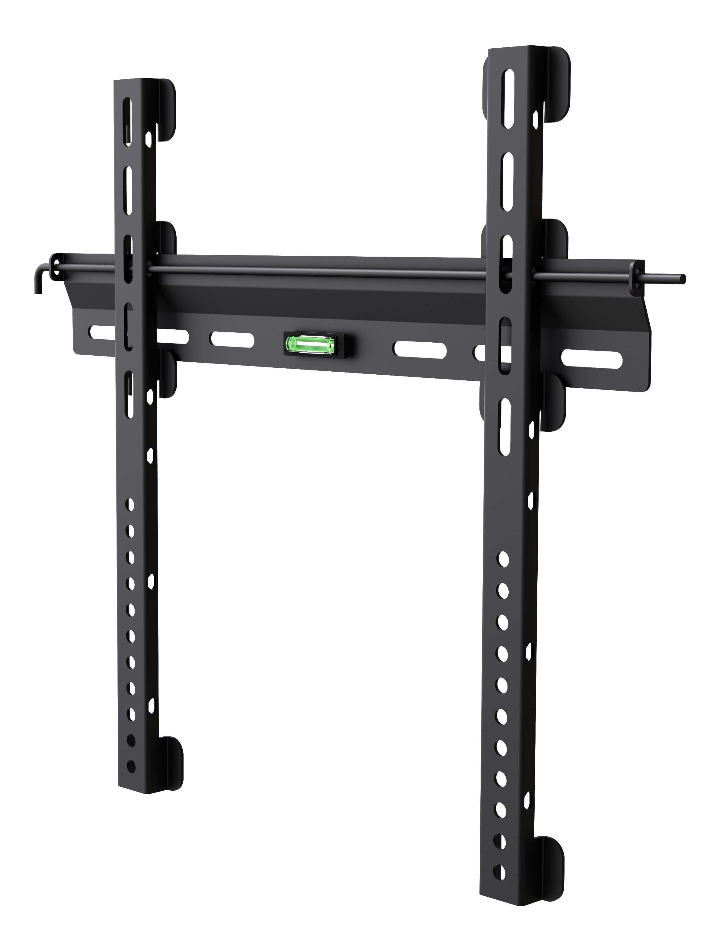DELTACO ARM-1102 ultraflacher Wandabstand TV-Wandhalterung, (bis 55 Zoll, max. 55 kg, VESA norm 200 x 200 - 400 x 400 mm)