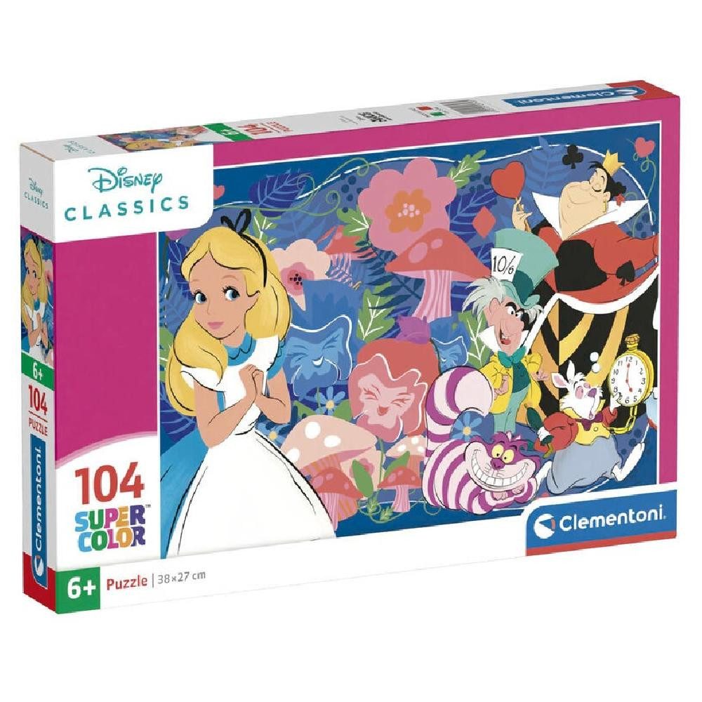 Clementoni® Пазлы Disney Alice in Wonderland puzzle 104pcs, Пазлыteile