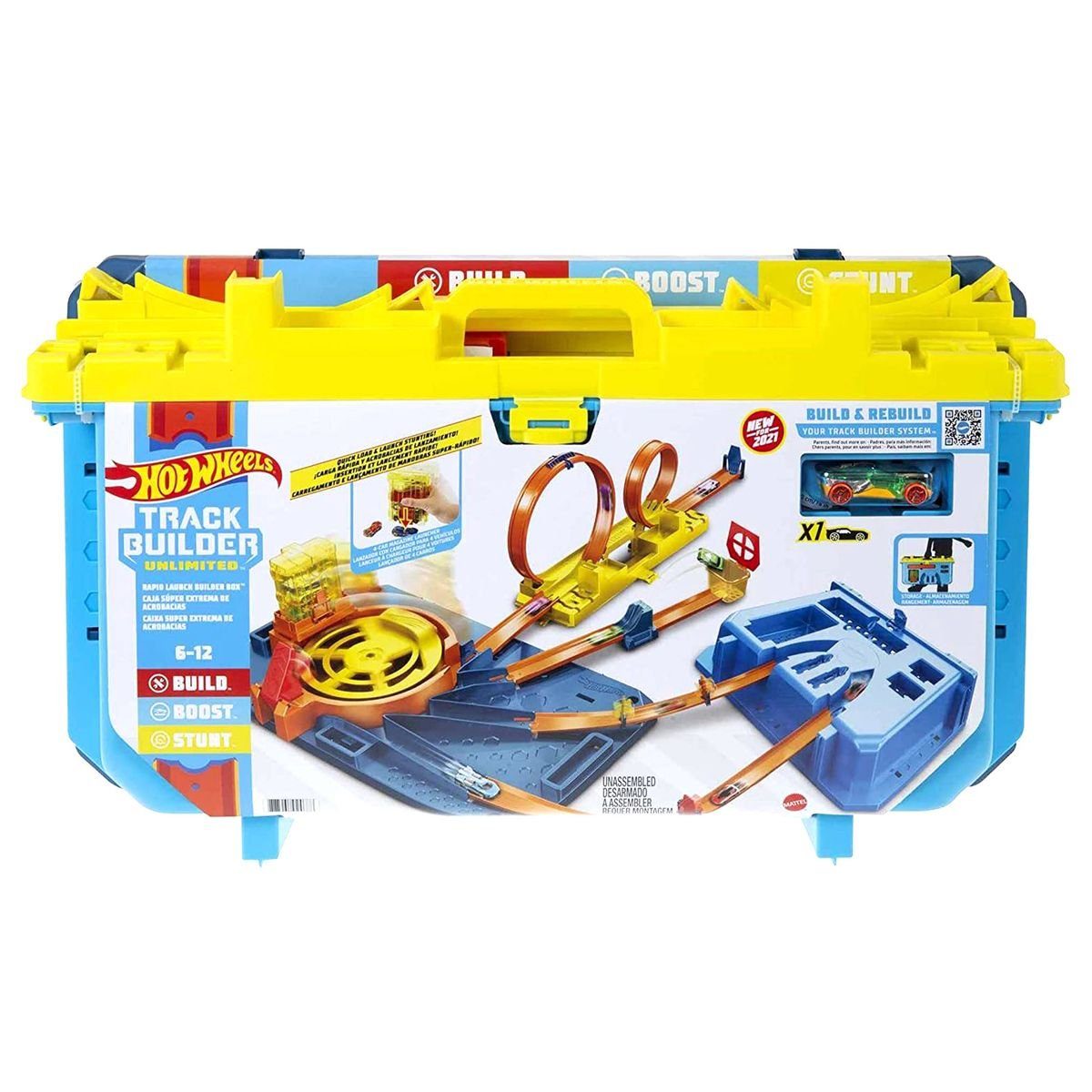 Mattel® Spielzeug-Rennwagen Mattel GVG11: Hot Wheels - Track Builder Unlimi günstig online kaufen