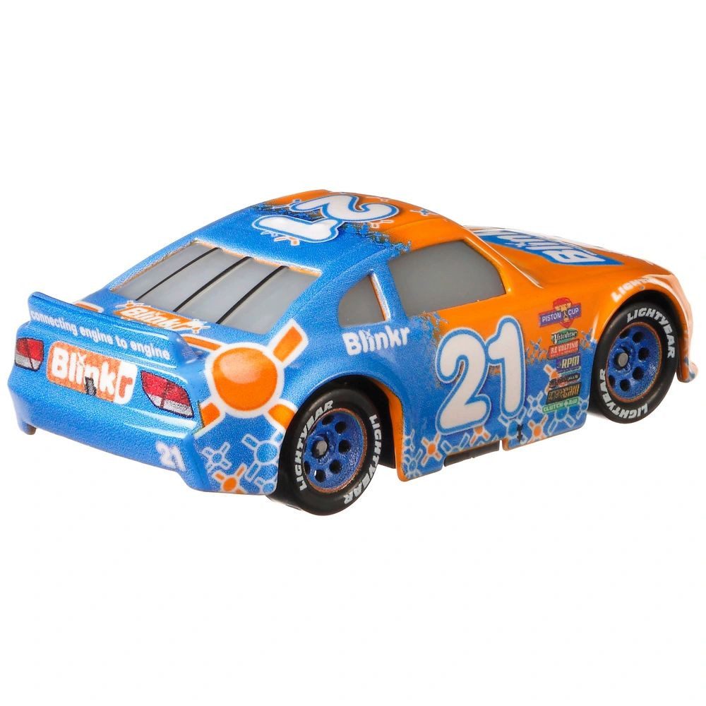 Disney Cars Spielzeug-Rennwagen Speedy Gomet GBY22 Disney Cars Die-Cast 1:55 Mattel Fahrzeuge