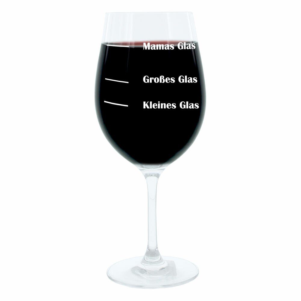 LEONARDO Weinglas XL Mamas Glas, Glas, lasergraviert