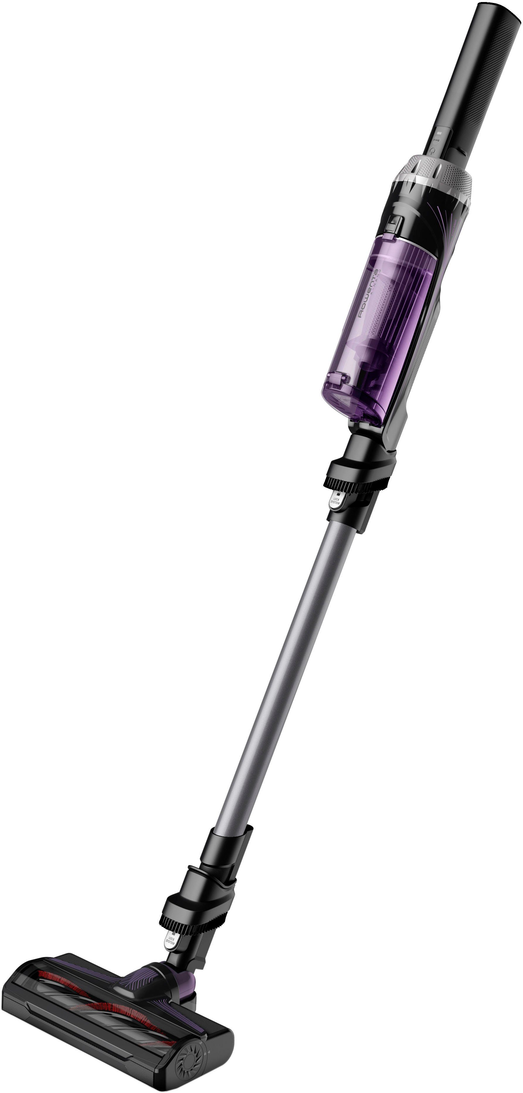 Rowenta Akku-Hand-und Stielstaubsauger RH1128 X-Nano, beutellos, Leichtgewicht, leistungsstark, hohes Fassungsvermögen, platzsparend
