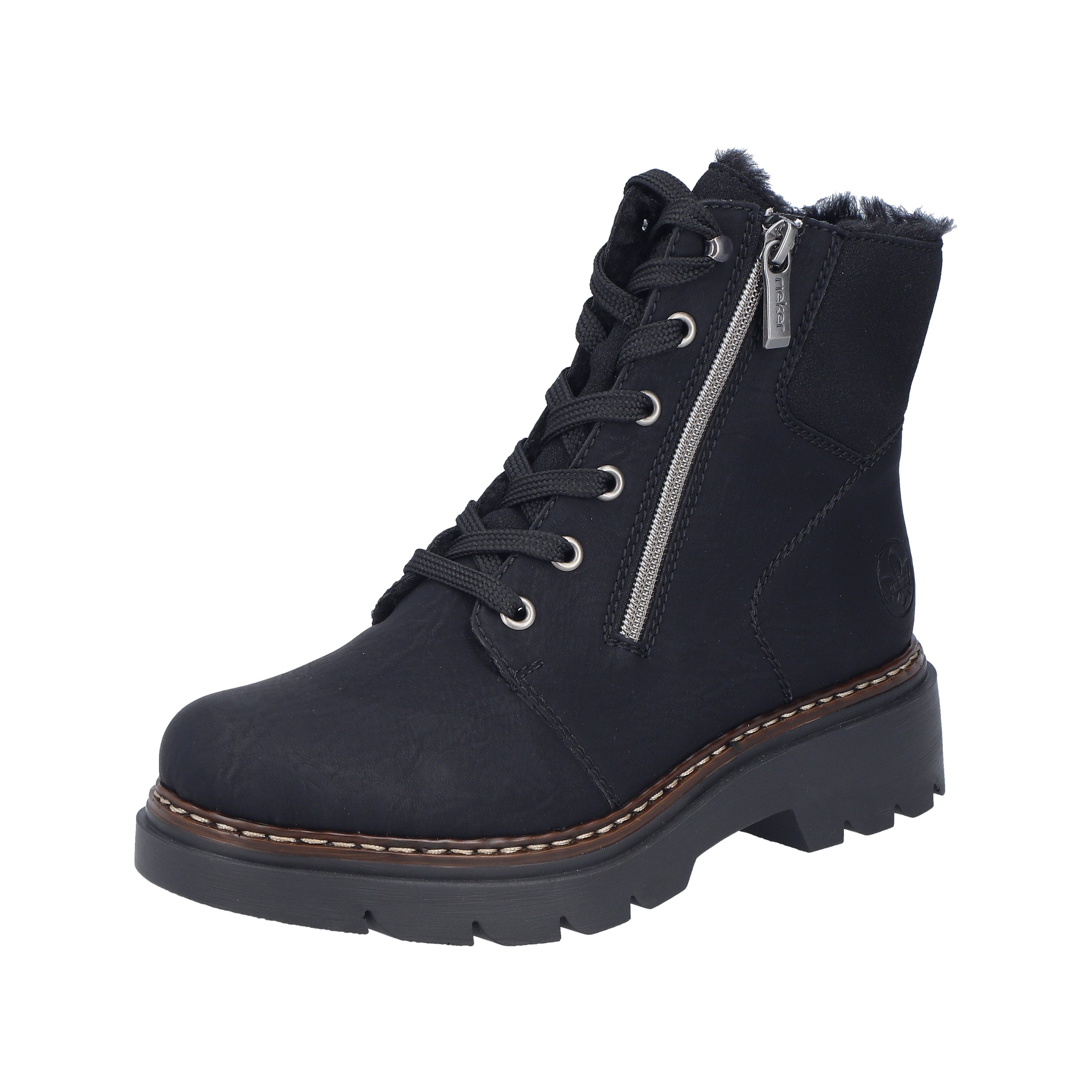 Rieker Winterboots Stiefelette, Boots mit Reißverschlüssen