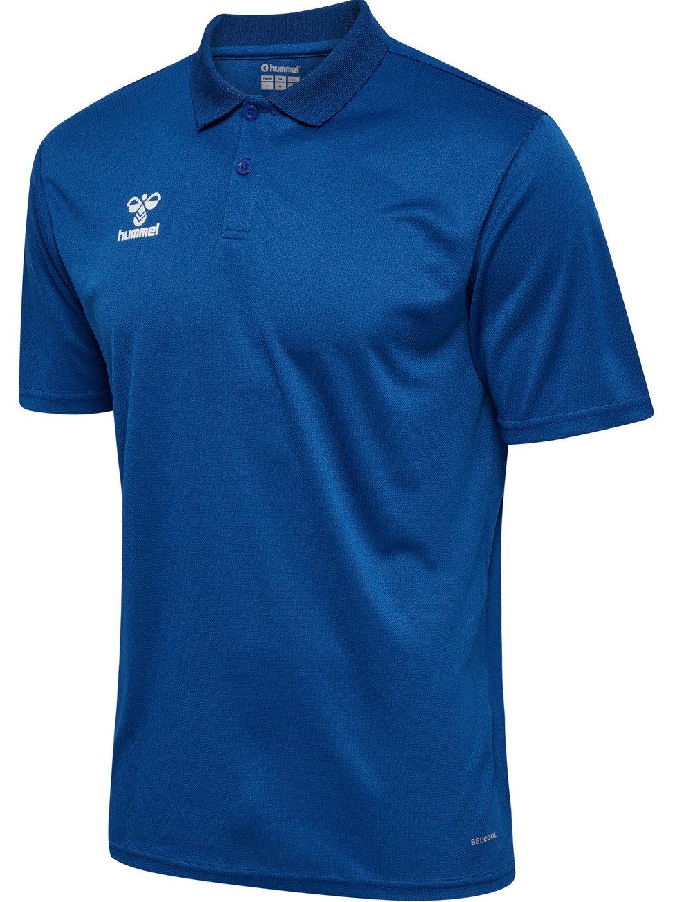 hummel Poloshirt hmlESSENTIAL (100% rec. Polyester) Kurzarm dunkelblau Herren