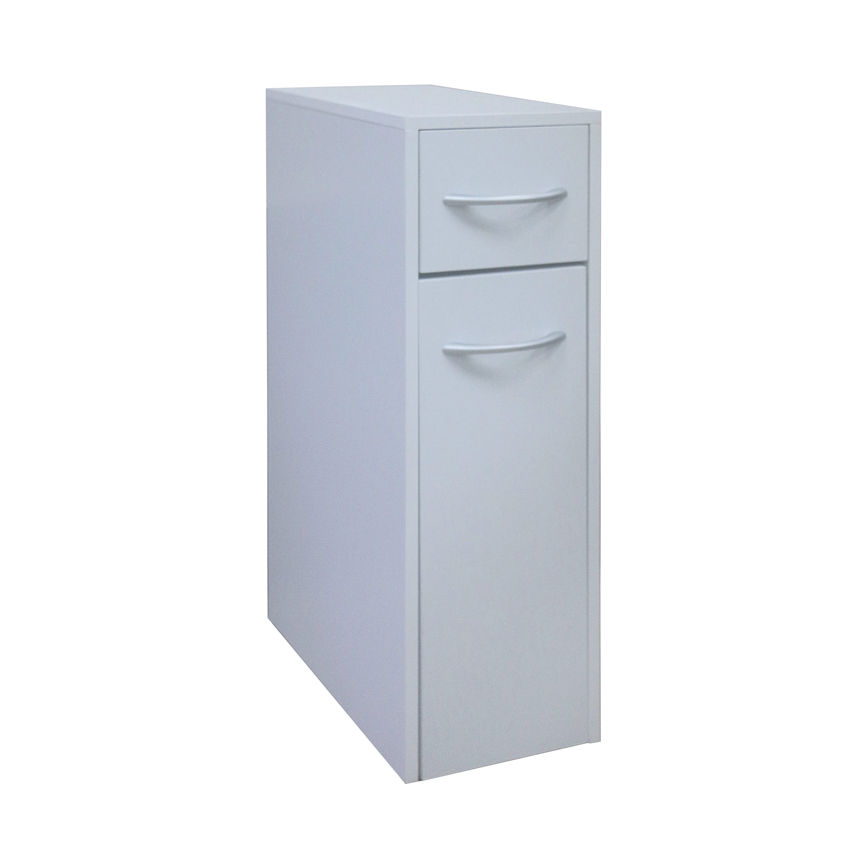 HTI-Living Midischrank Mehrzweckschrank schmal Thekla Weiß (Stück, 1-St., 1 Schrank) Nischenschrank für Küche und Bad