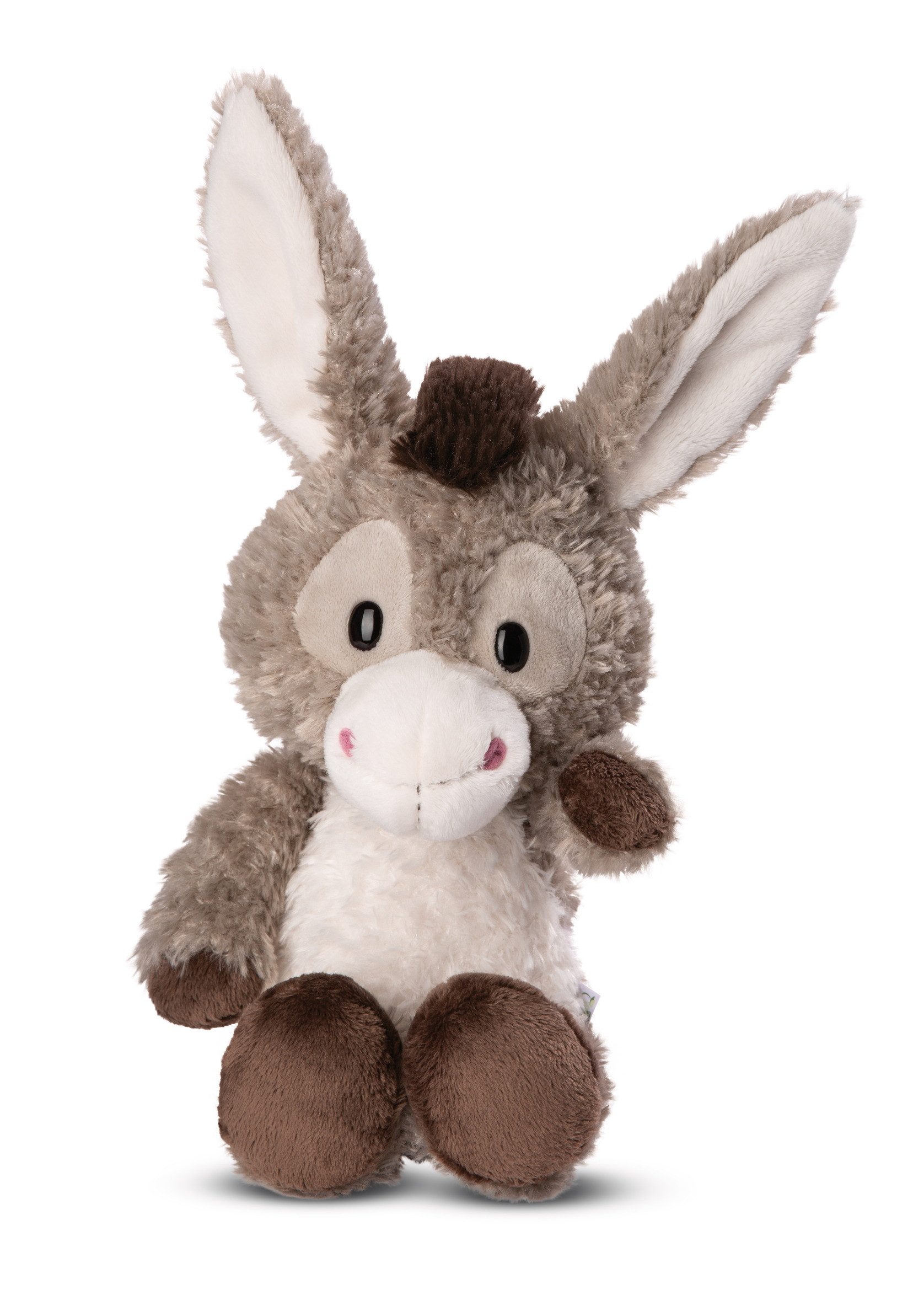 Nici Kuscheltier 49033 - Esel Donkeylee grau, 22 cm (1-St)