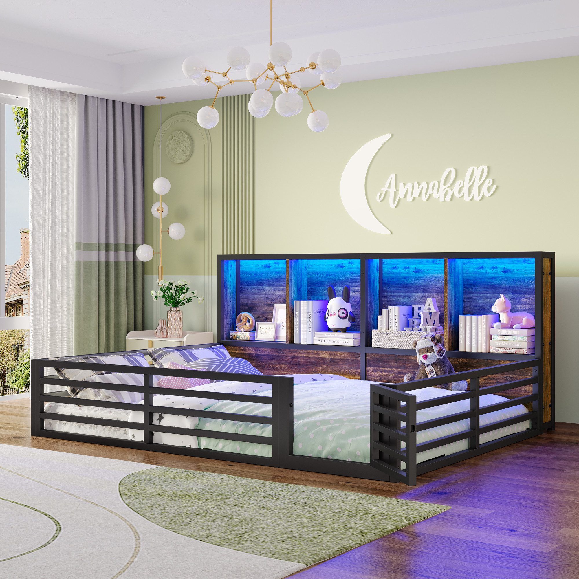 STILVORA Kinderbett 140x200 Jugendbett mit Matratze&Staufach,Schlafsofa günstig online kaufen