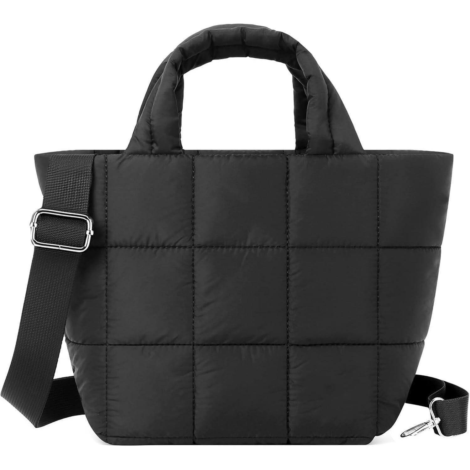LuxusKollektion Umhängetasche Mini Puffer Tote Bag mit Reißverschluss Geste günstig online kaufen