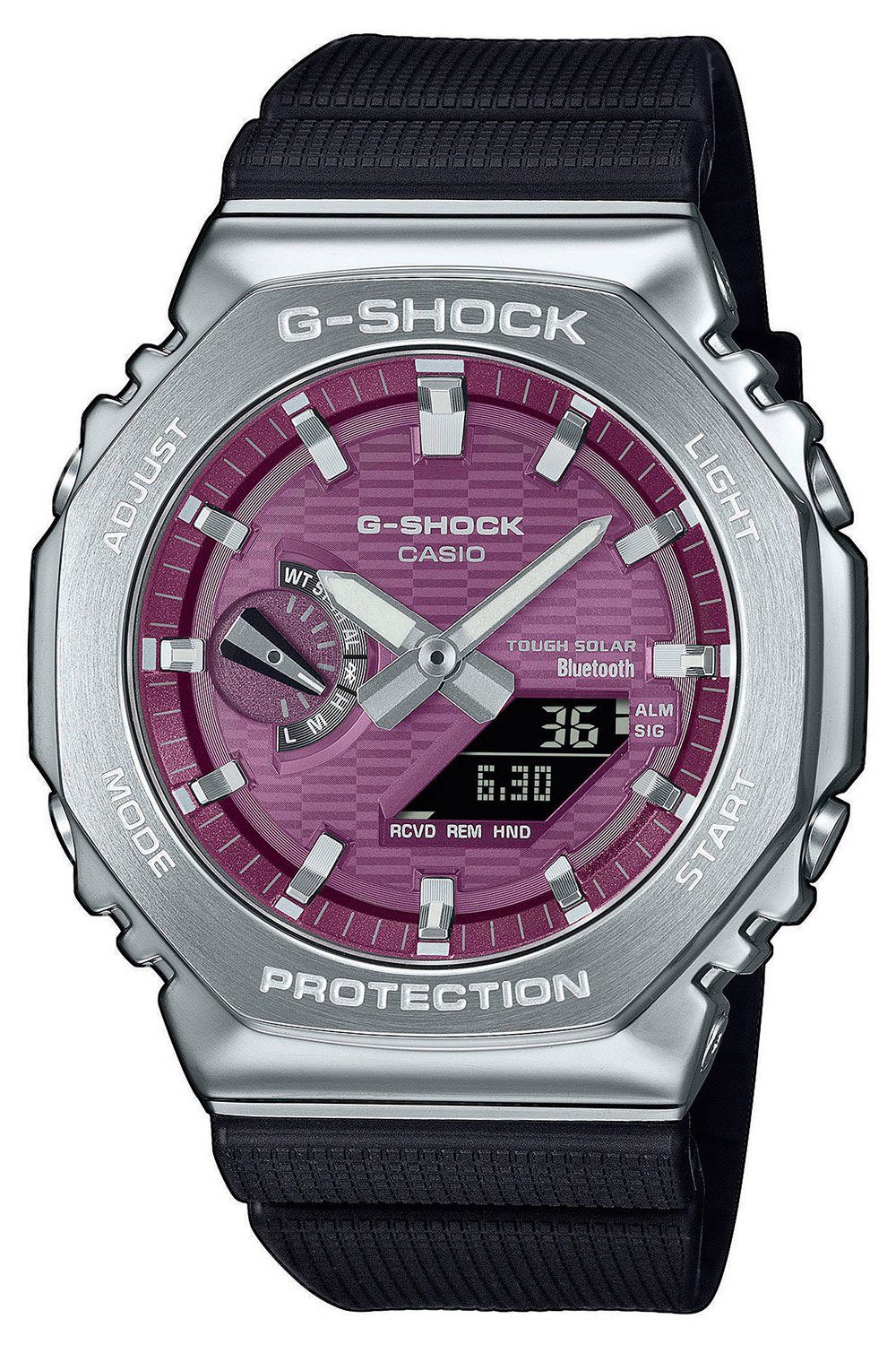 CASIO G-SHOCK Solaruhr G-Shock Solar Bluetooth Weinrot
