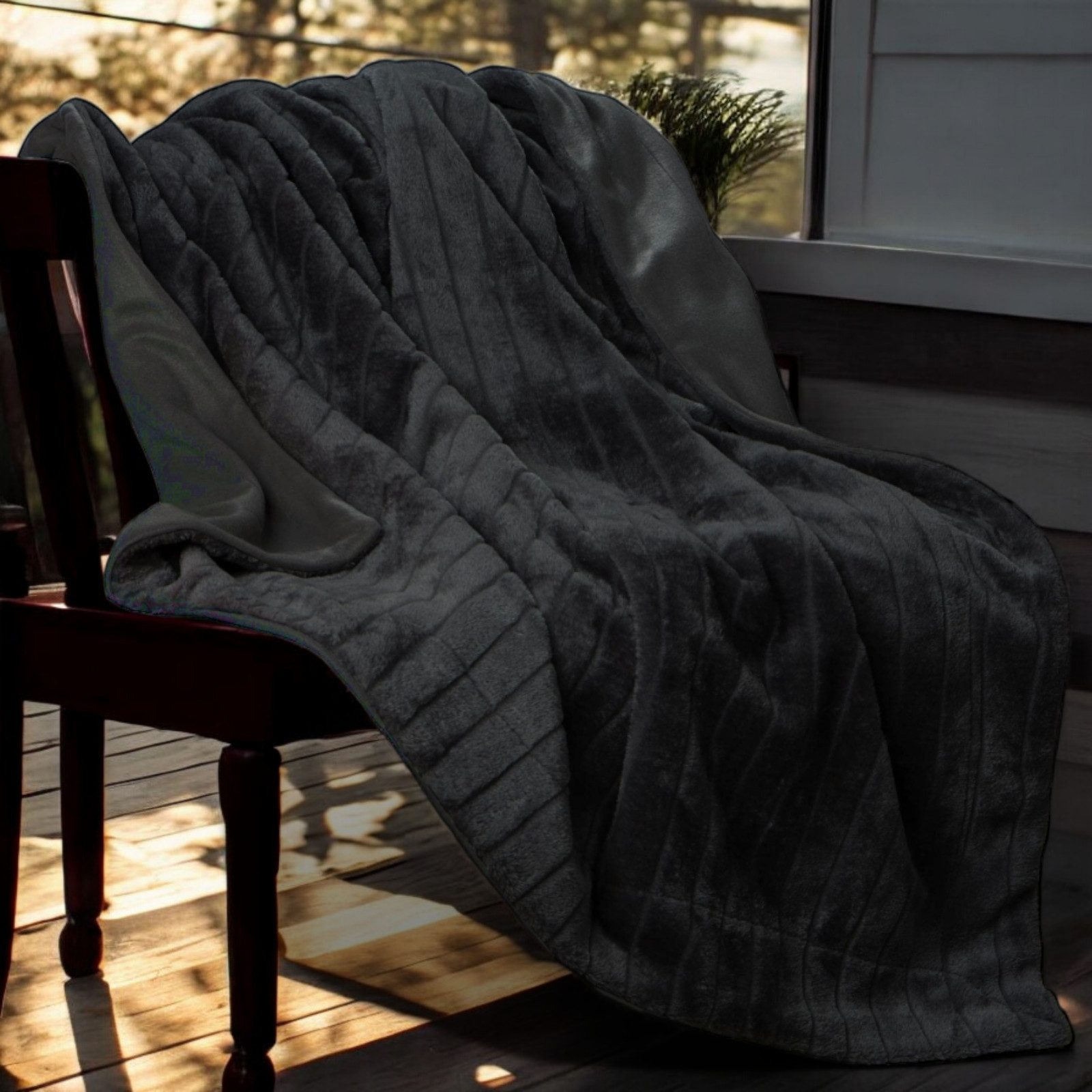 Wohndecke Kuscheldecke XXL Fellimitat Nerzoptik Wohndecke Tagesdecke, KEINe günstig online kaufen