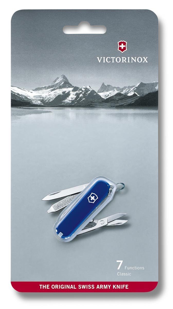 Victorinox Taschenmesser Classic SD, Blister blau, mm, 58