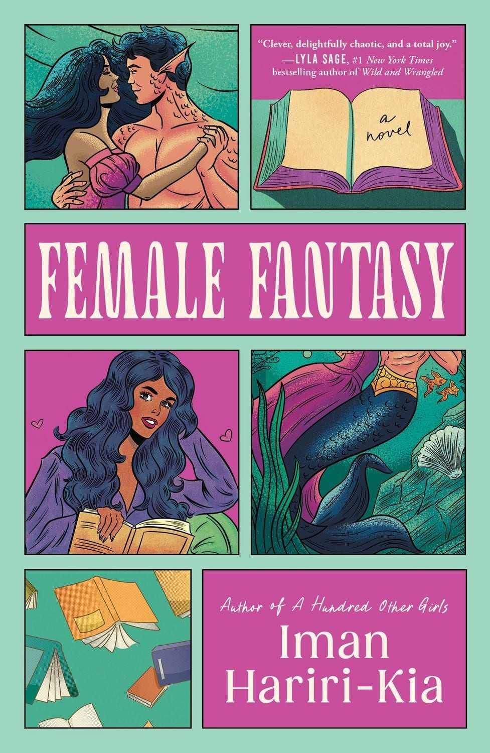 Female Fantasy A Spicy Contemporary Romance for Fans of Bookish Reads / Iman Hariri-Kia, A Spicy Contemporary Romance for Fans of Bookish Reads, X