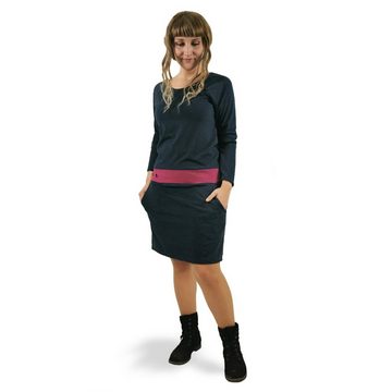 julendo Kreativset Schnittmuster Jerseykleid "Ela", Gr. 32 bis 54 zum Nähen für Damen