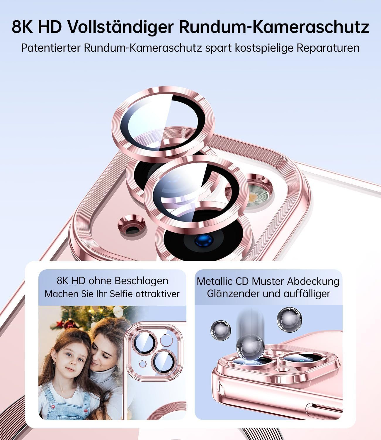 MSM Handyhülle Hülle für iPhone 15 Schutz MagSafe Silikon Slim Case Cover – Bild 4 von 4