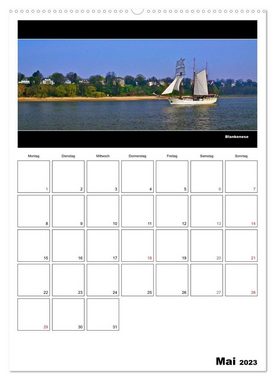 CALVENDO Wandkalender Hamburg Panoramen 2023 • Jahresplaner (Premium, hochwertiger DIN A2 Wandkalender 2023, Kunstdruck in Hochglanz)
