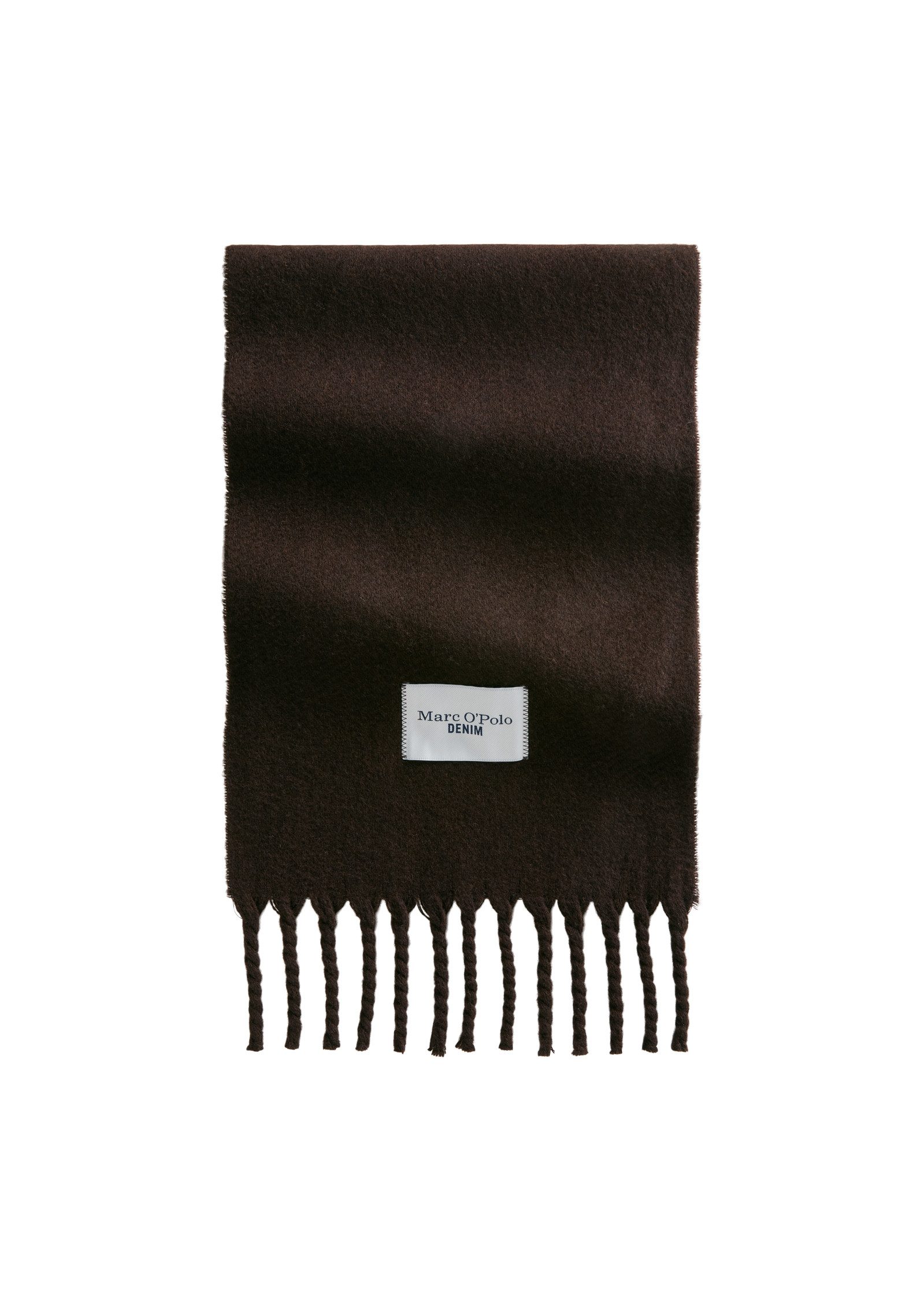 Marc O'Polo DENIM Wollschal mit langen Fransen