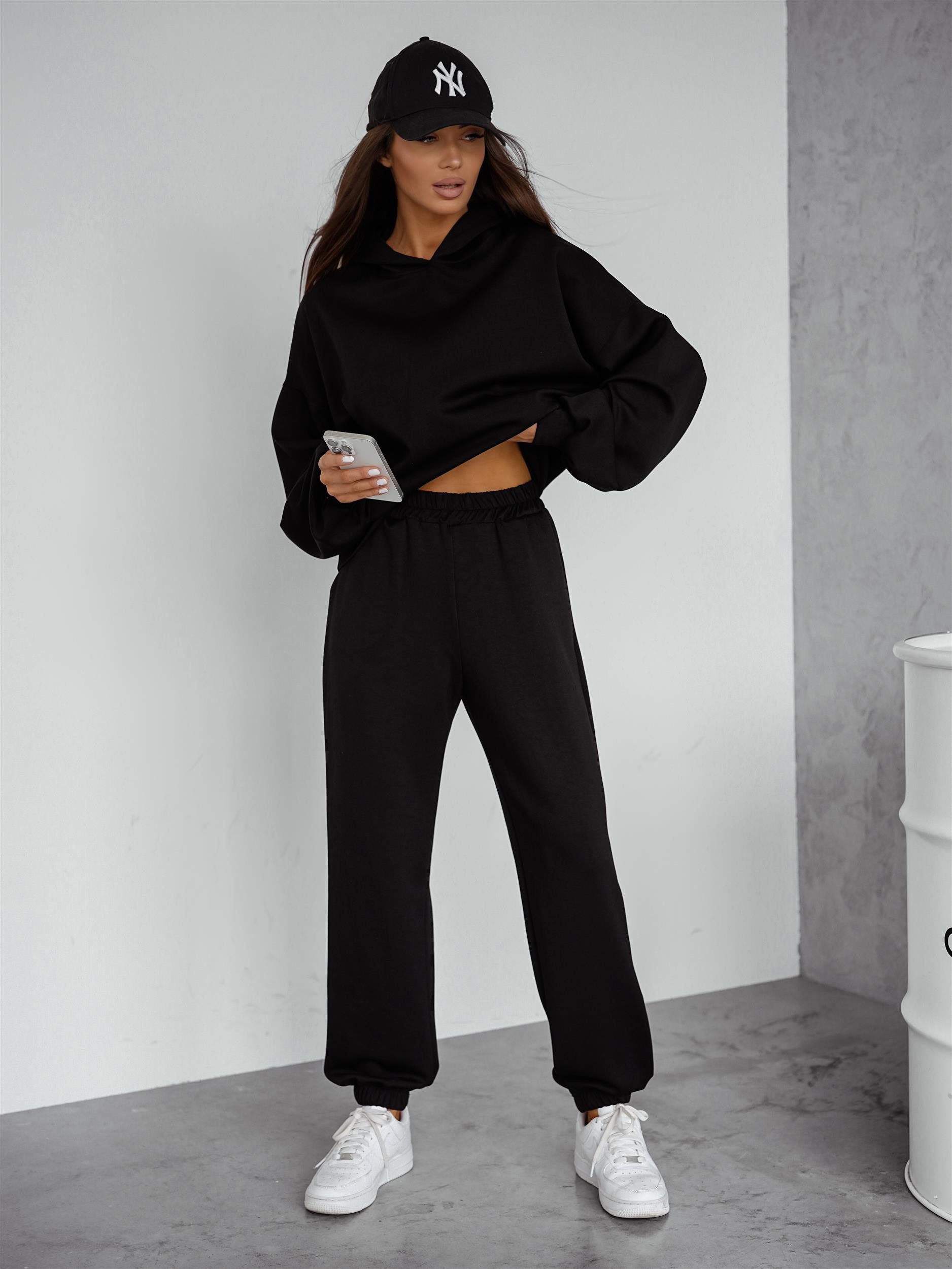 EloModa Jogginganzug Damen Trainingsanzug Oversize Jogginganzug 2-teilig Ho günstig online kaufen