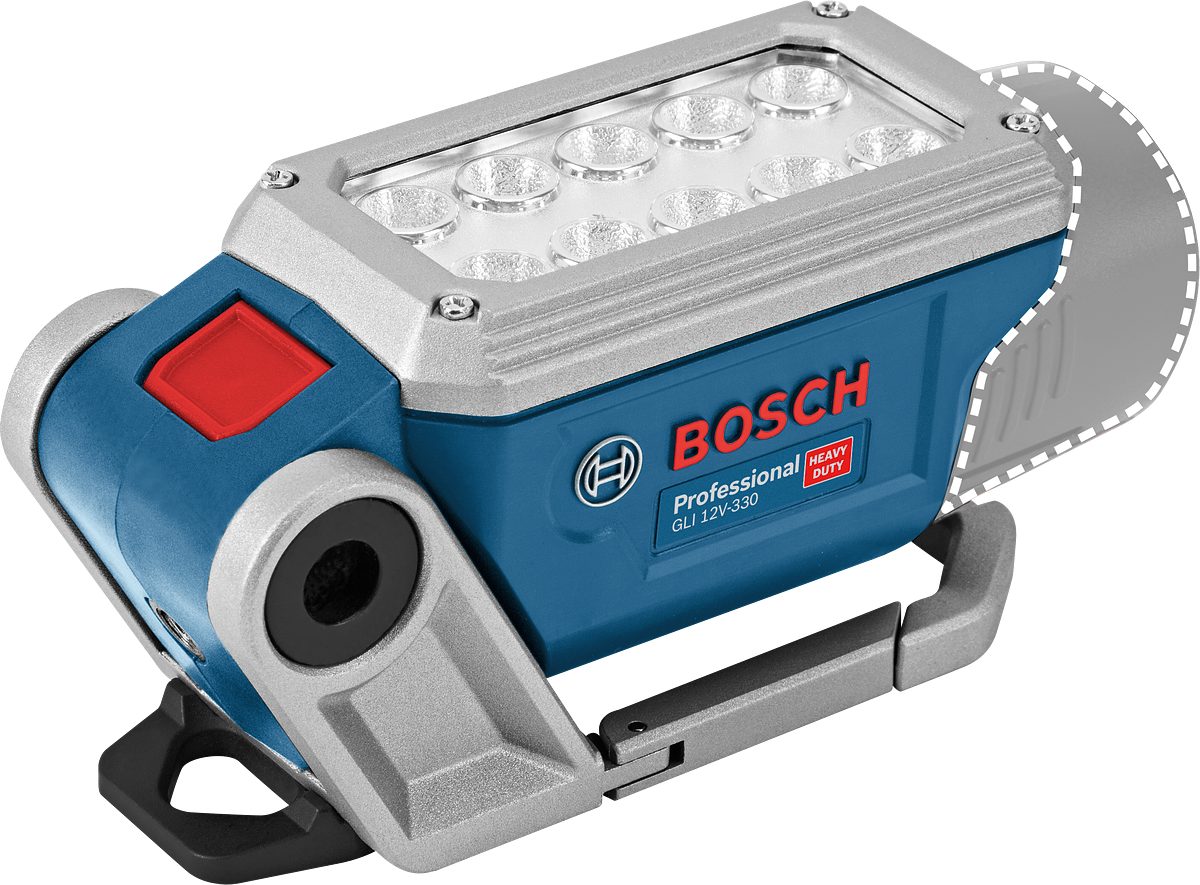 Bosch Professional LED Arbeitsleuchte »GLI 12V-330«, ohne Akku, ohne Ladegerät – Bild 4 von 5