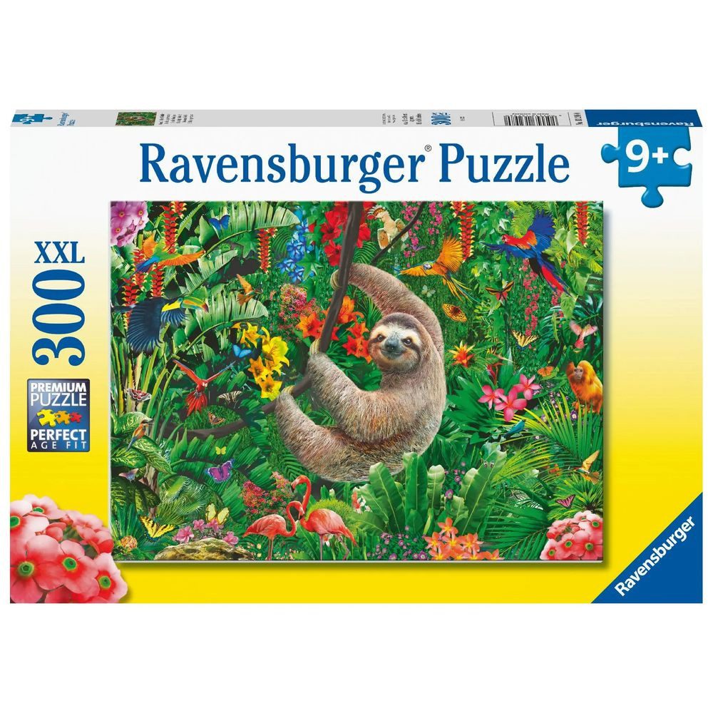 Ravensburger Puzzle Ravensburger Kinderpuzzle - Gemütliches Faultier - 300 Teile Puzzle..., 300 Puzzleteile