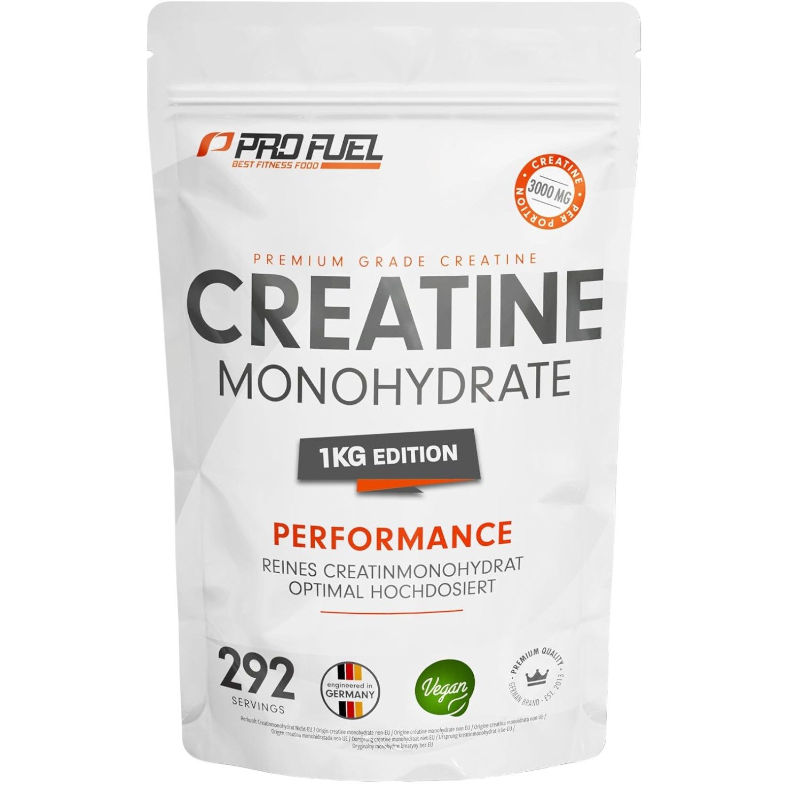 ProFuel Profuel 100% Creatin-Monohydrat 1000g Unflavored Pulver